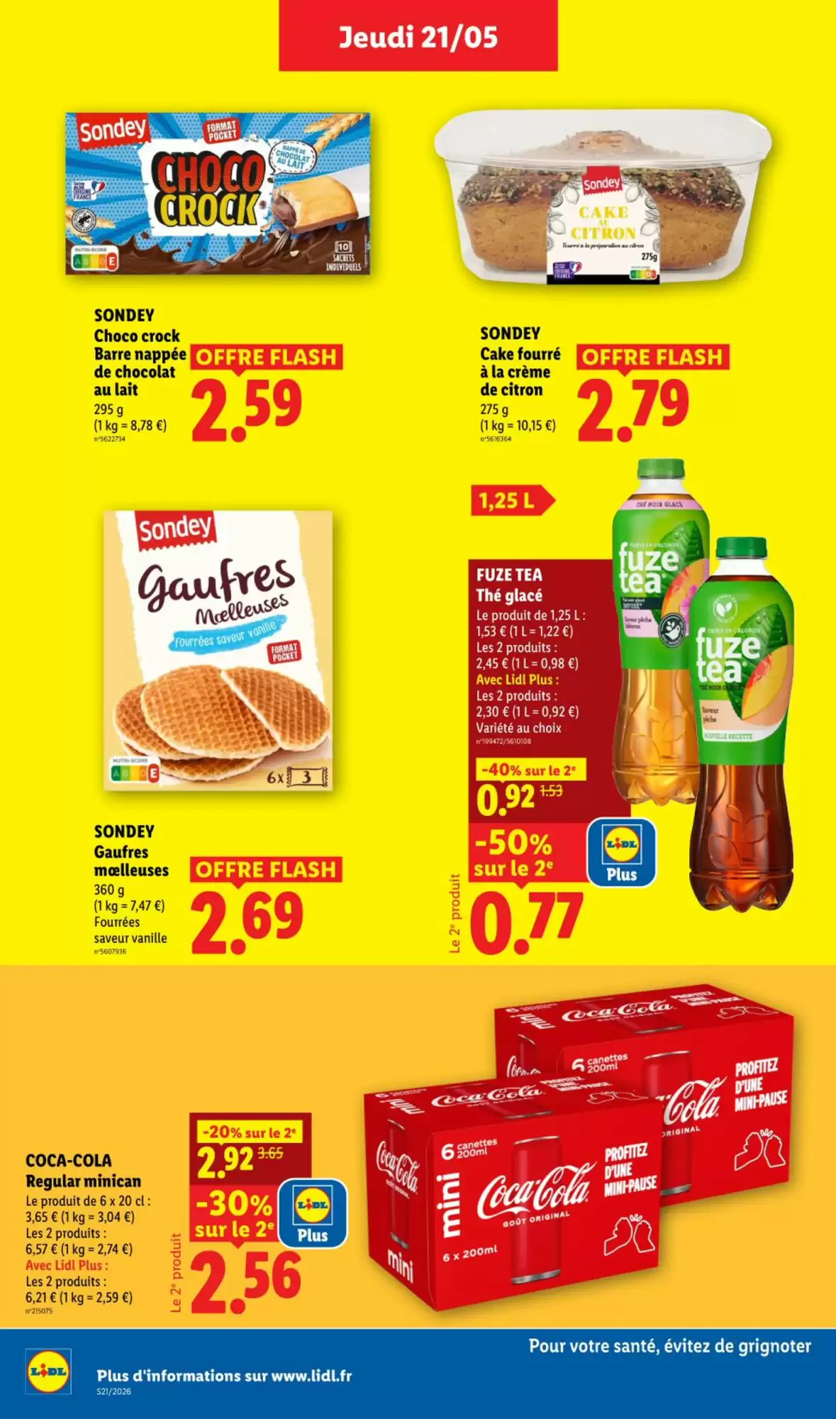Catalogue Lidl 21 mai au 27 mai 2026 - page 22
