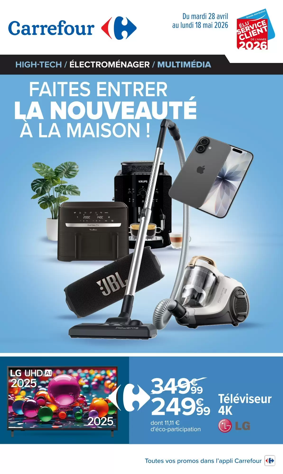 Catalogue Carrefour du 28 avril au 18 mai 2026 - page 1