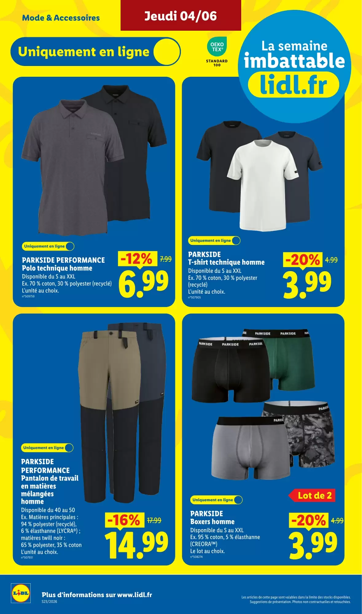 Catalogue Lidl de la semaine - page 46