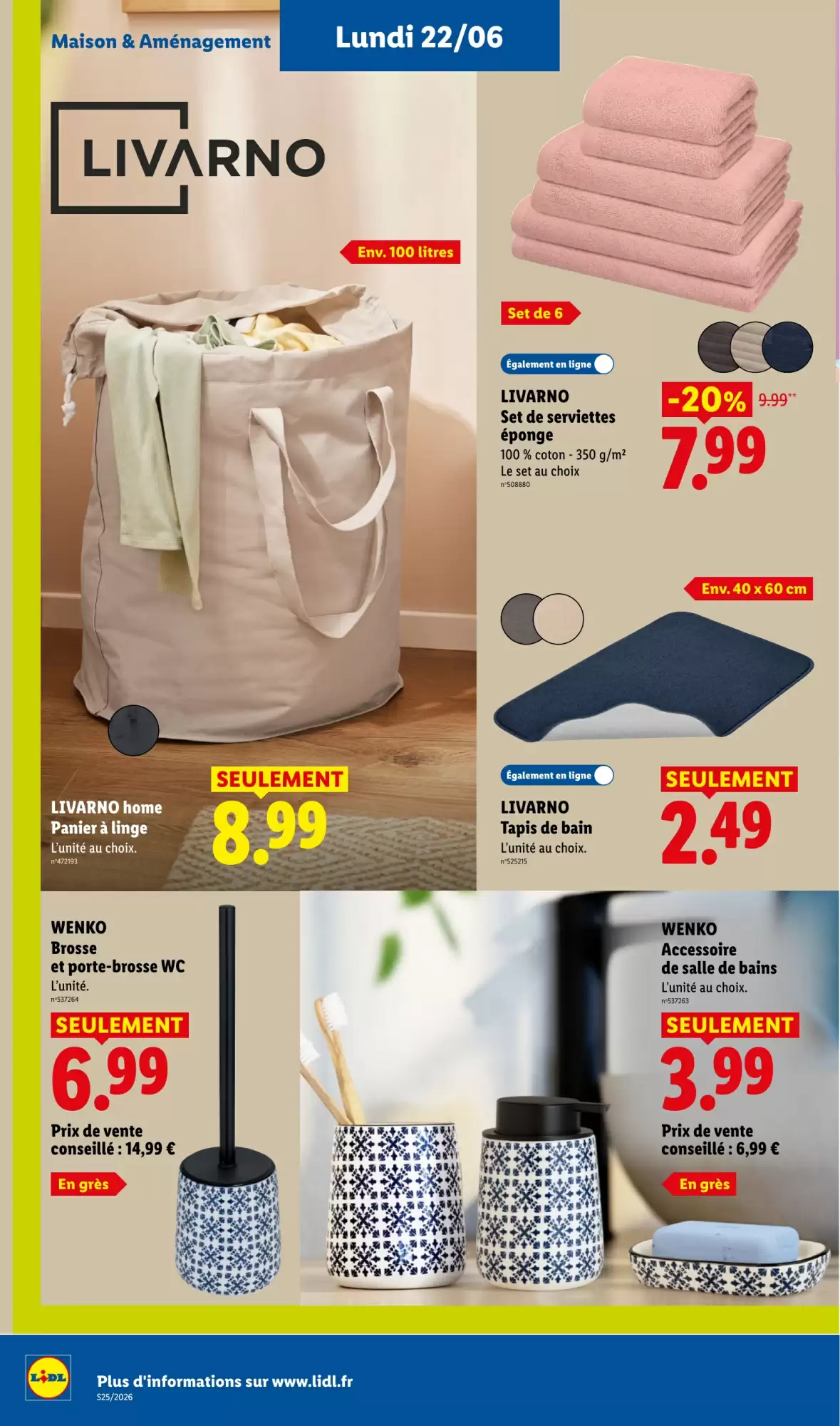 Catalogue Lidl de la semaine - page 46