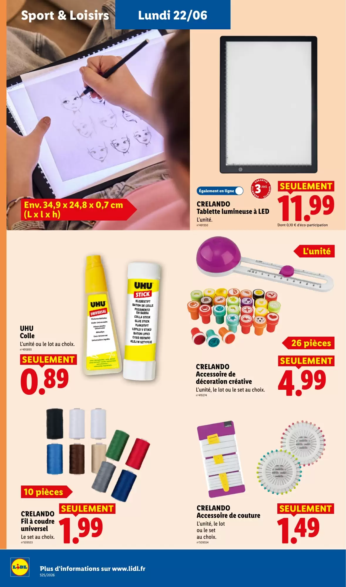 Catalogue Lidl de la semaine - page 48
