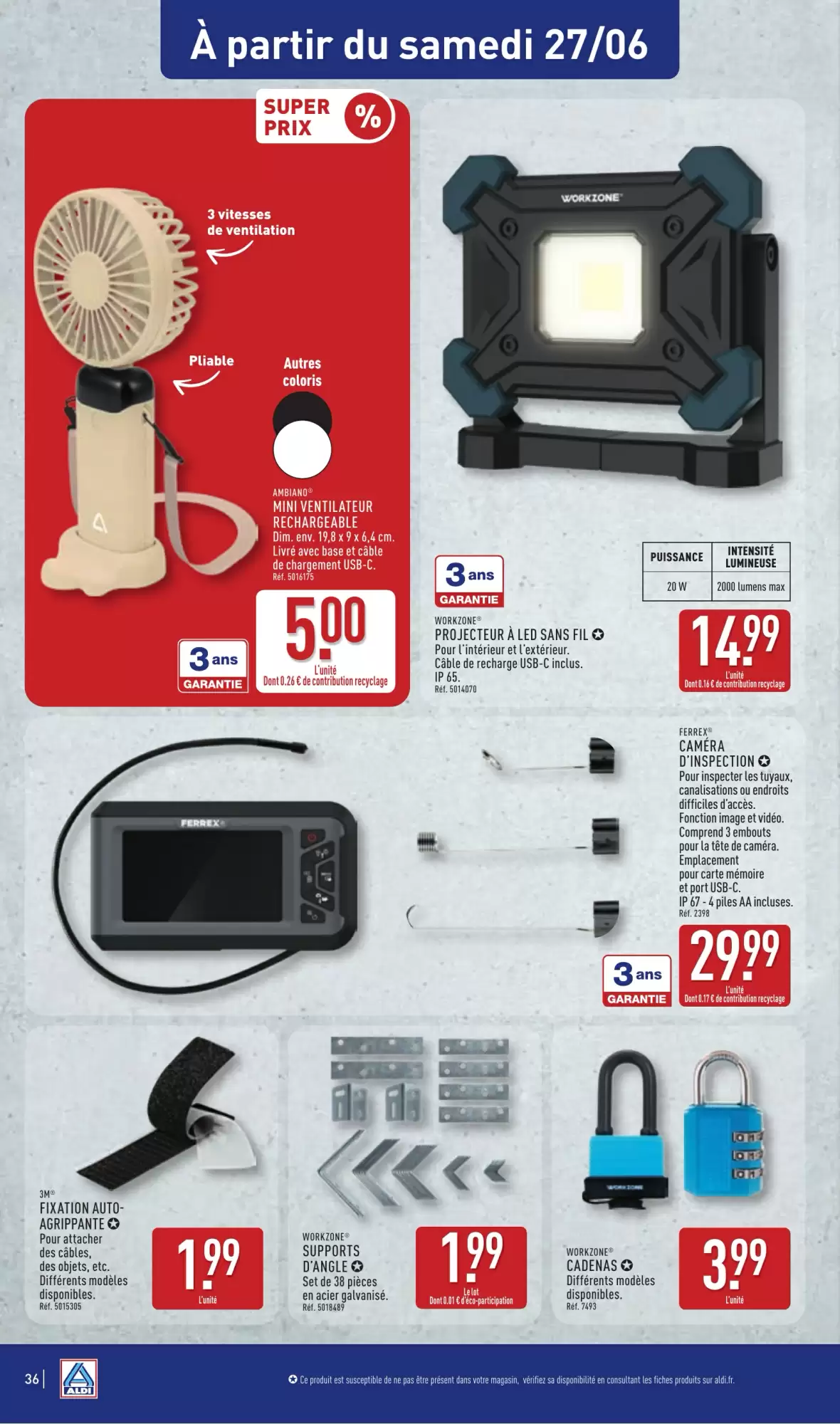 Catalogue Aldi de la semaine - page 38