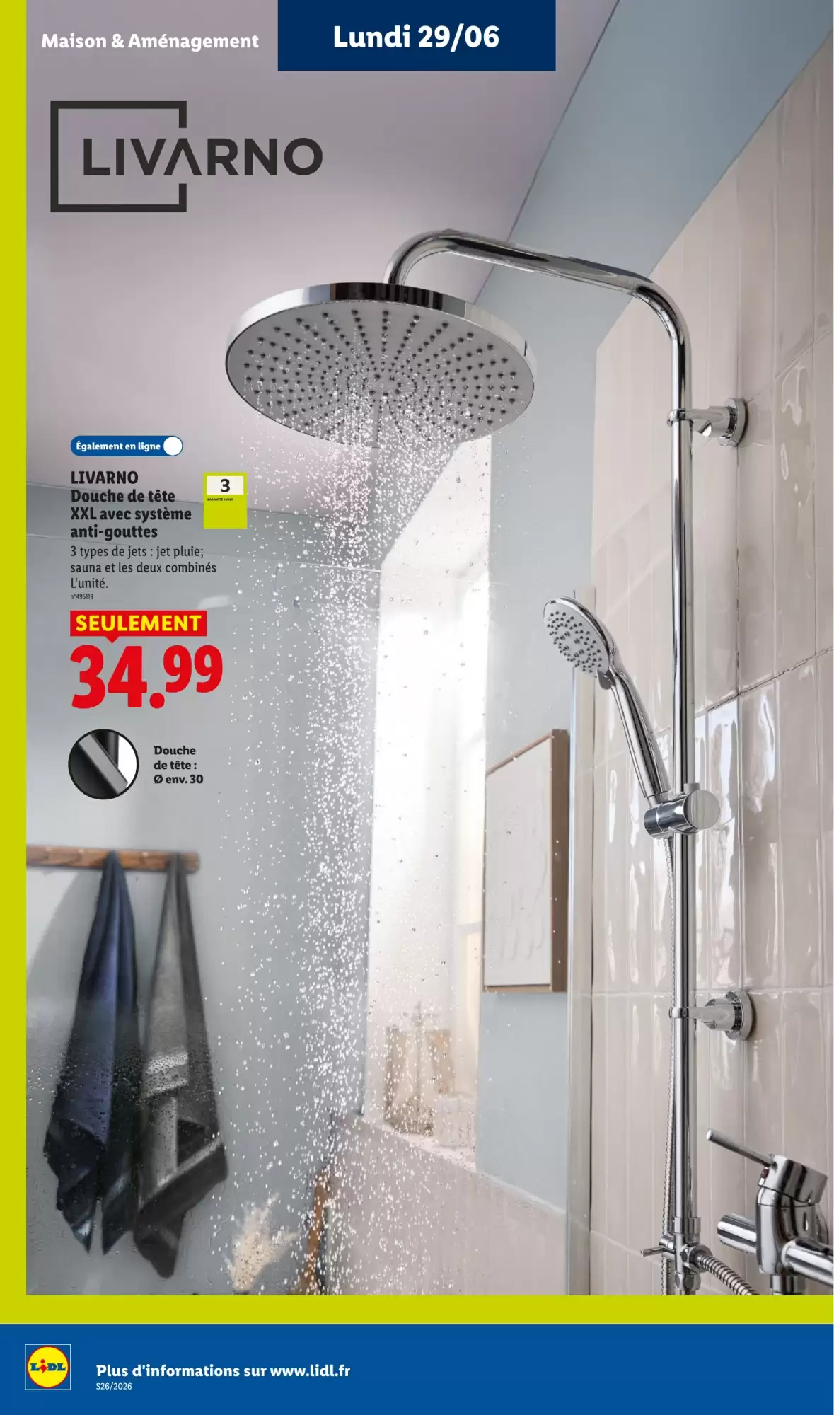 Catalogue Lidl de la semaine - page 62
