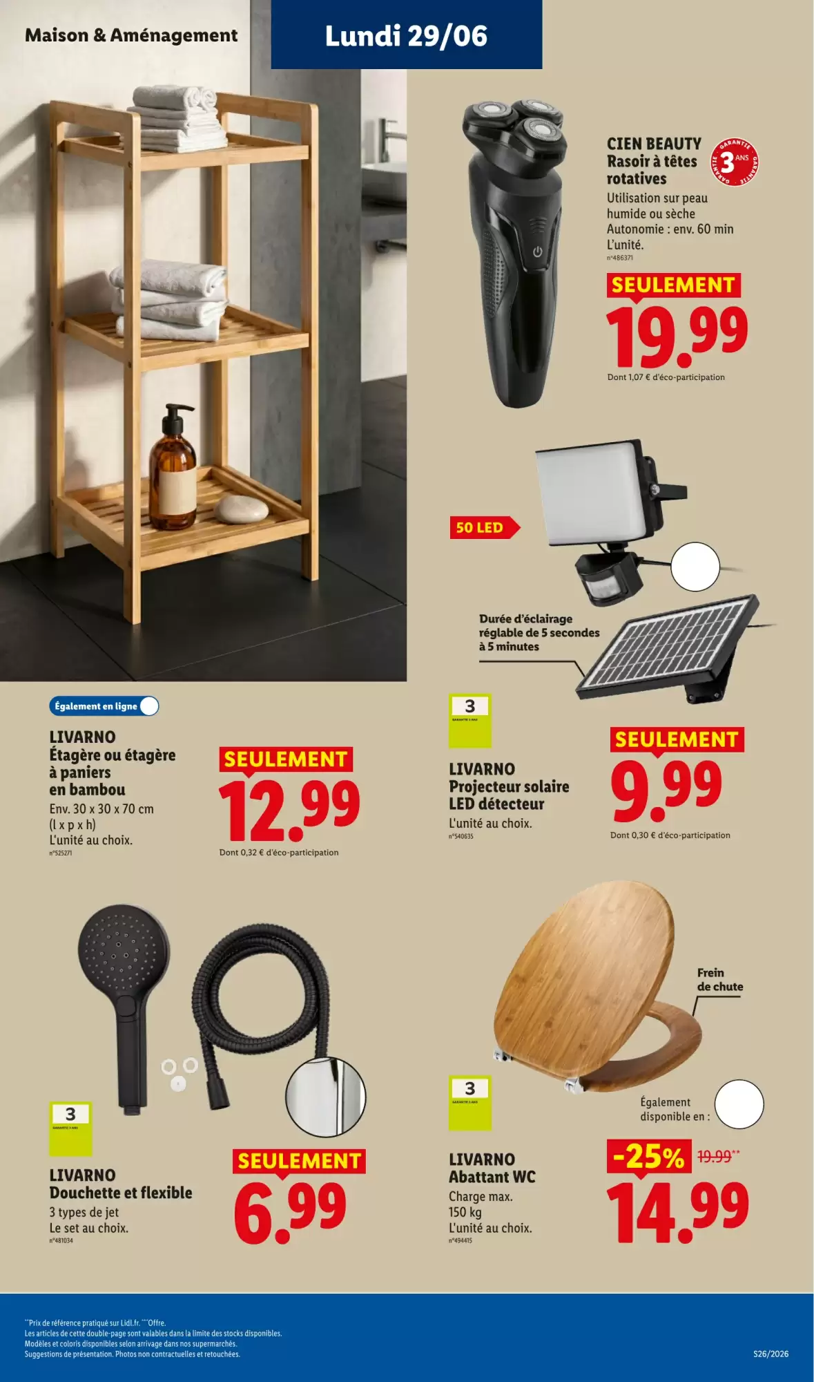 Catalogue Lidl de la semaine - page 63