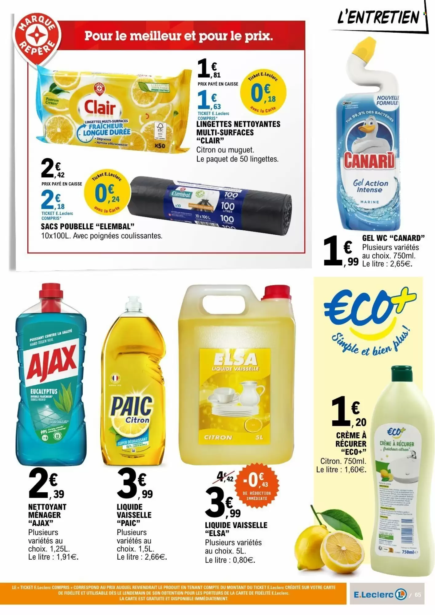 Catalogue E.Leclerc de la semaine - page 65