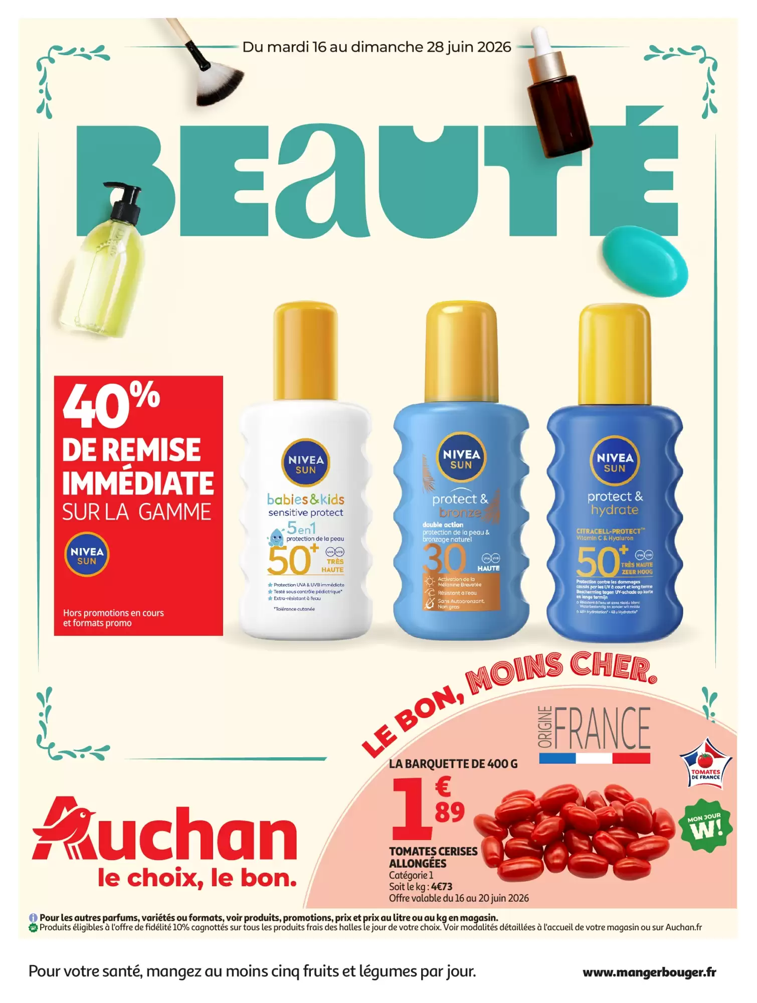 Catalogue Auchan de la semaine