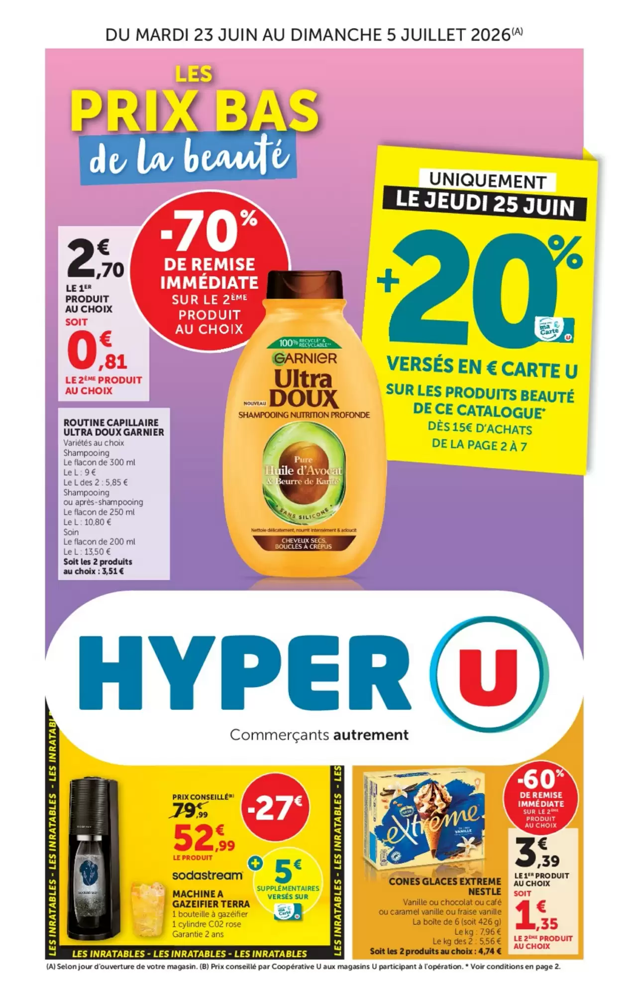 Catalogue Super U de la semaine
