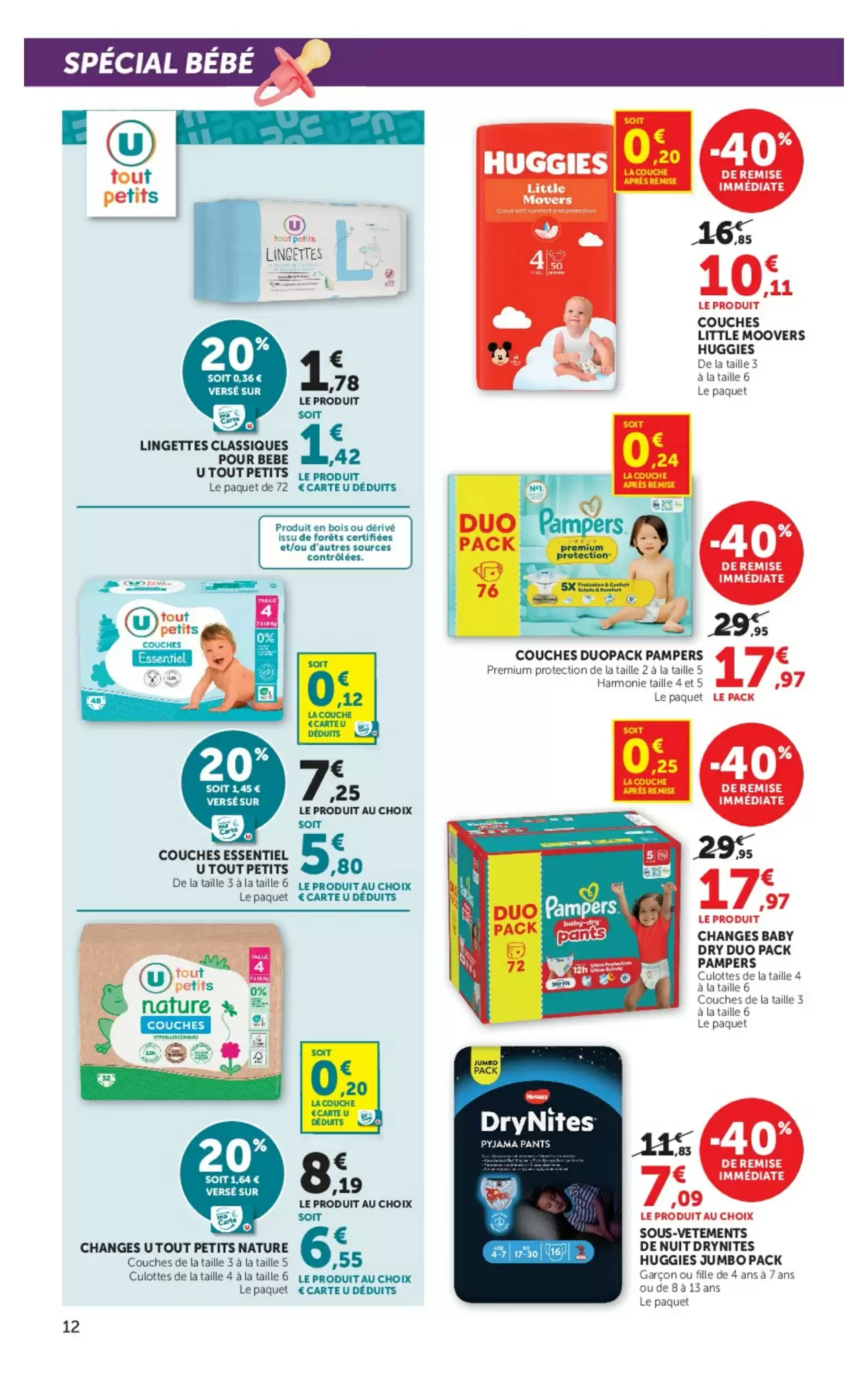 Catalogue Super U de la semaine - page 12