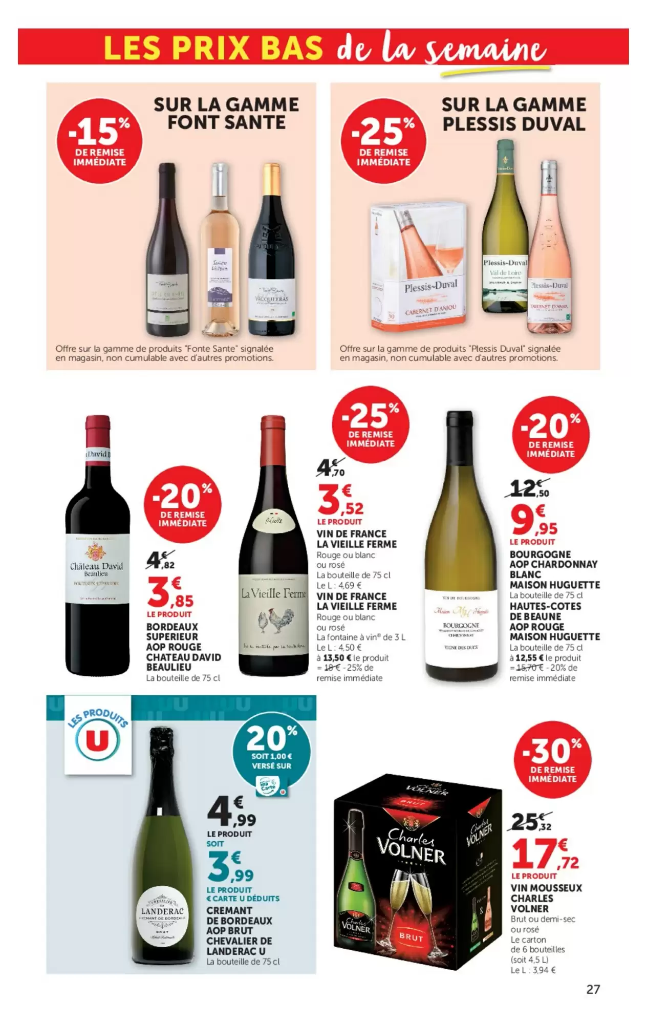 Catalogue Super U de la semaine - page 27