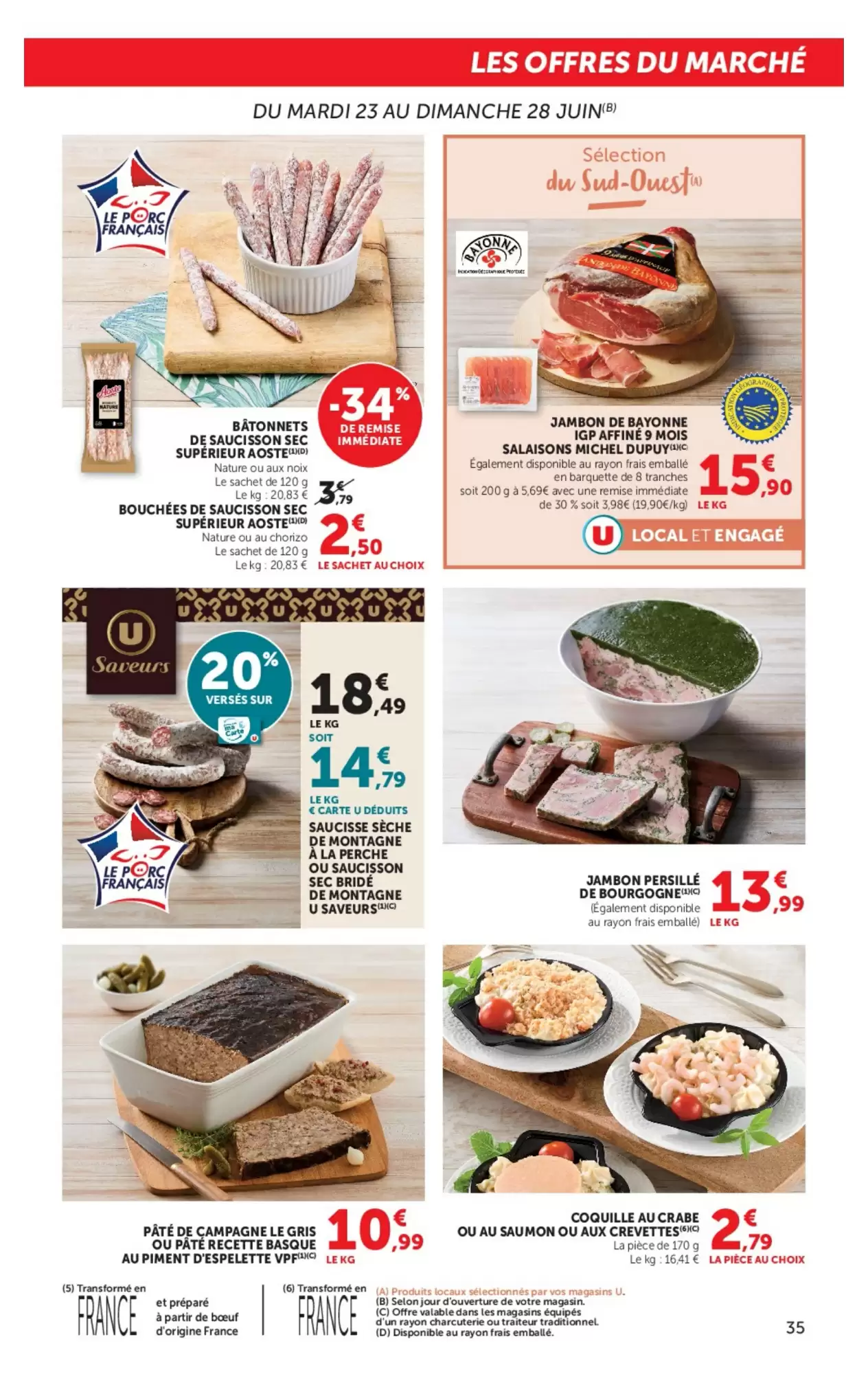 Catalogue Super U de la semaine - page 35