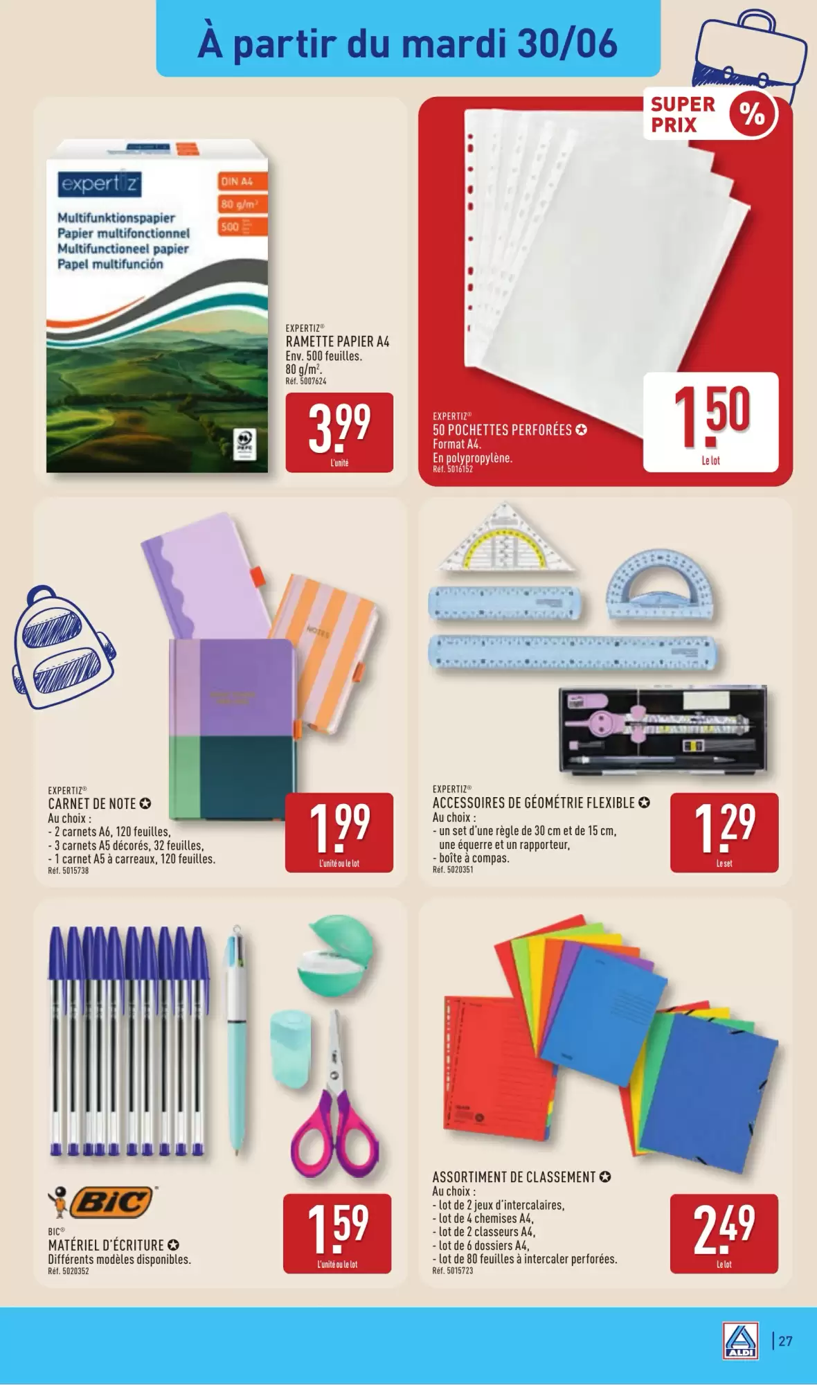 Catalogue Aldi 30 juin au 6 juillet 2026 - page 29