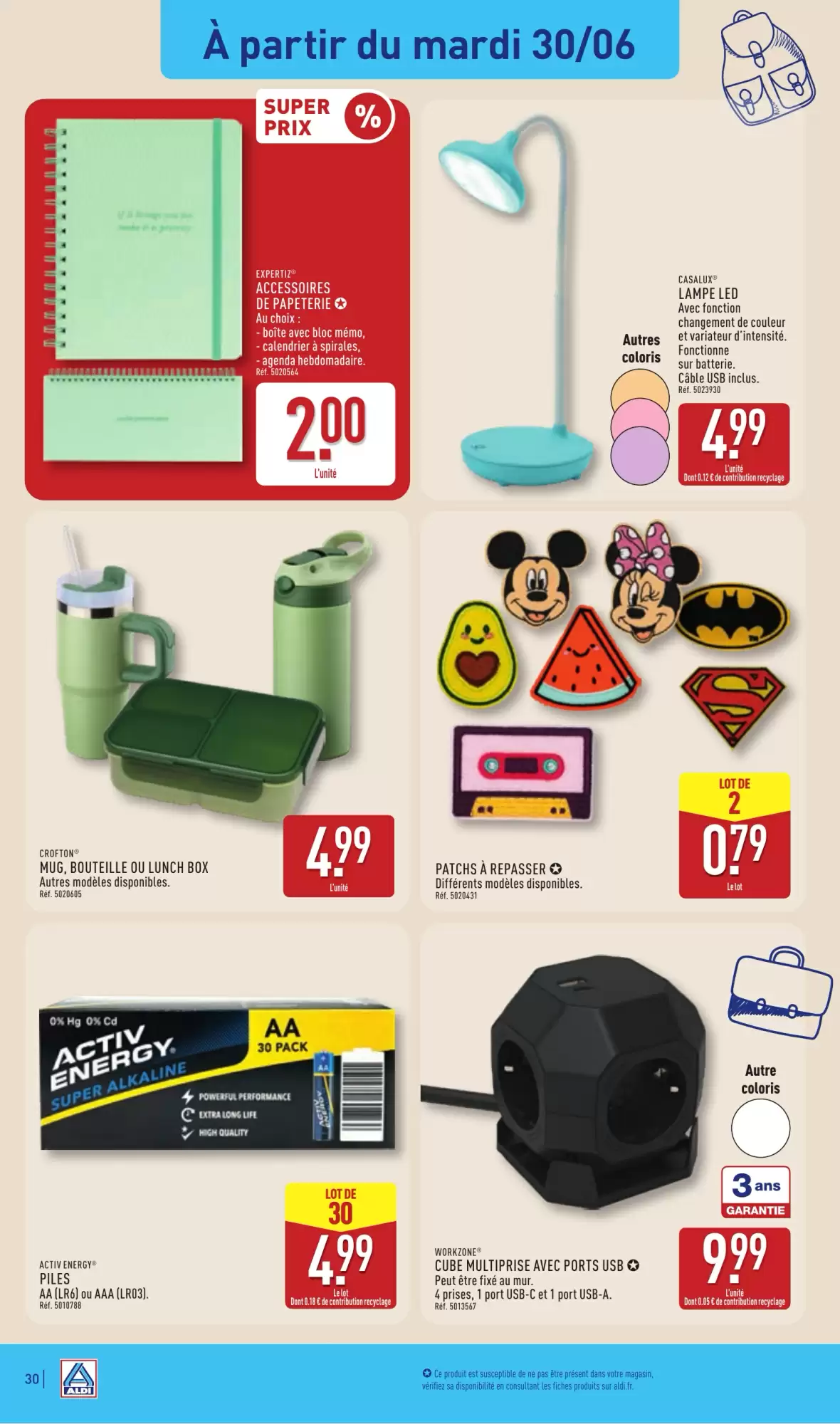 Catalogue Aldi 30 juin au 6 juillet 2026 - page 32