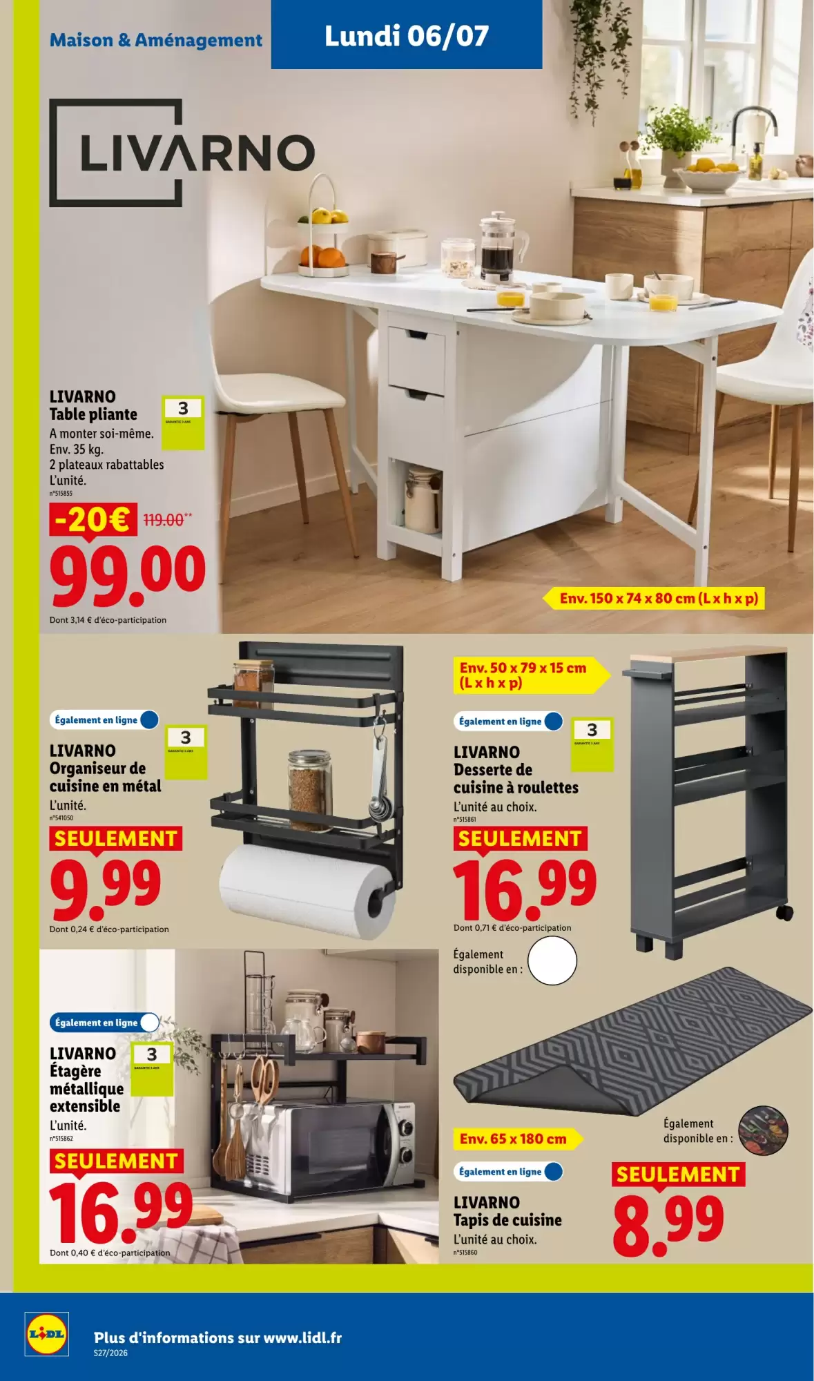 Catalogue Lidl de la semaine - page 46
