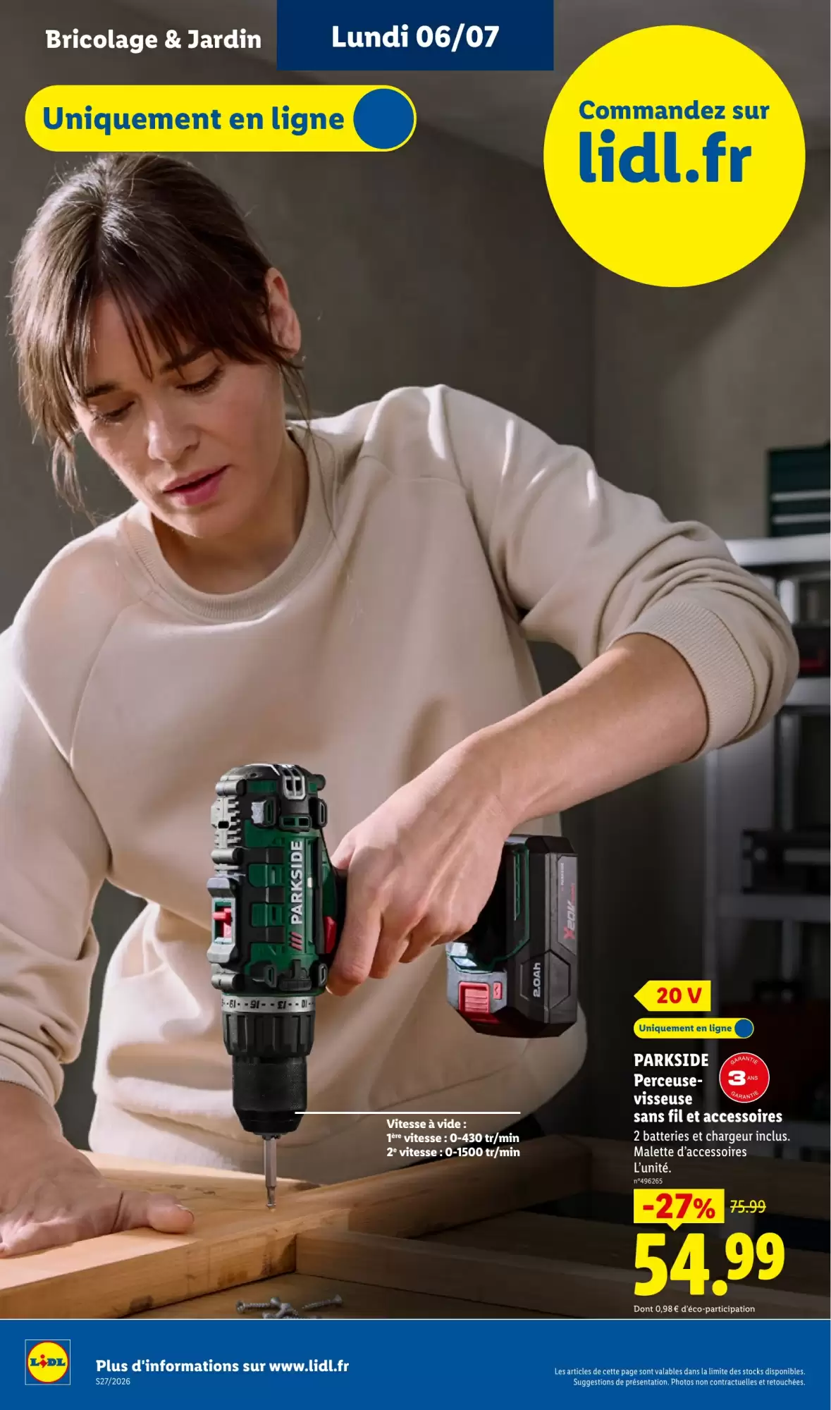 Catalogue Lidl de la semaine - page 52
