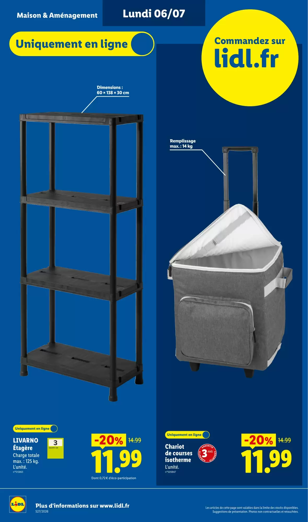 Catalogue Lidl de la semaine - page 56