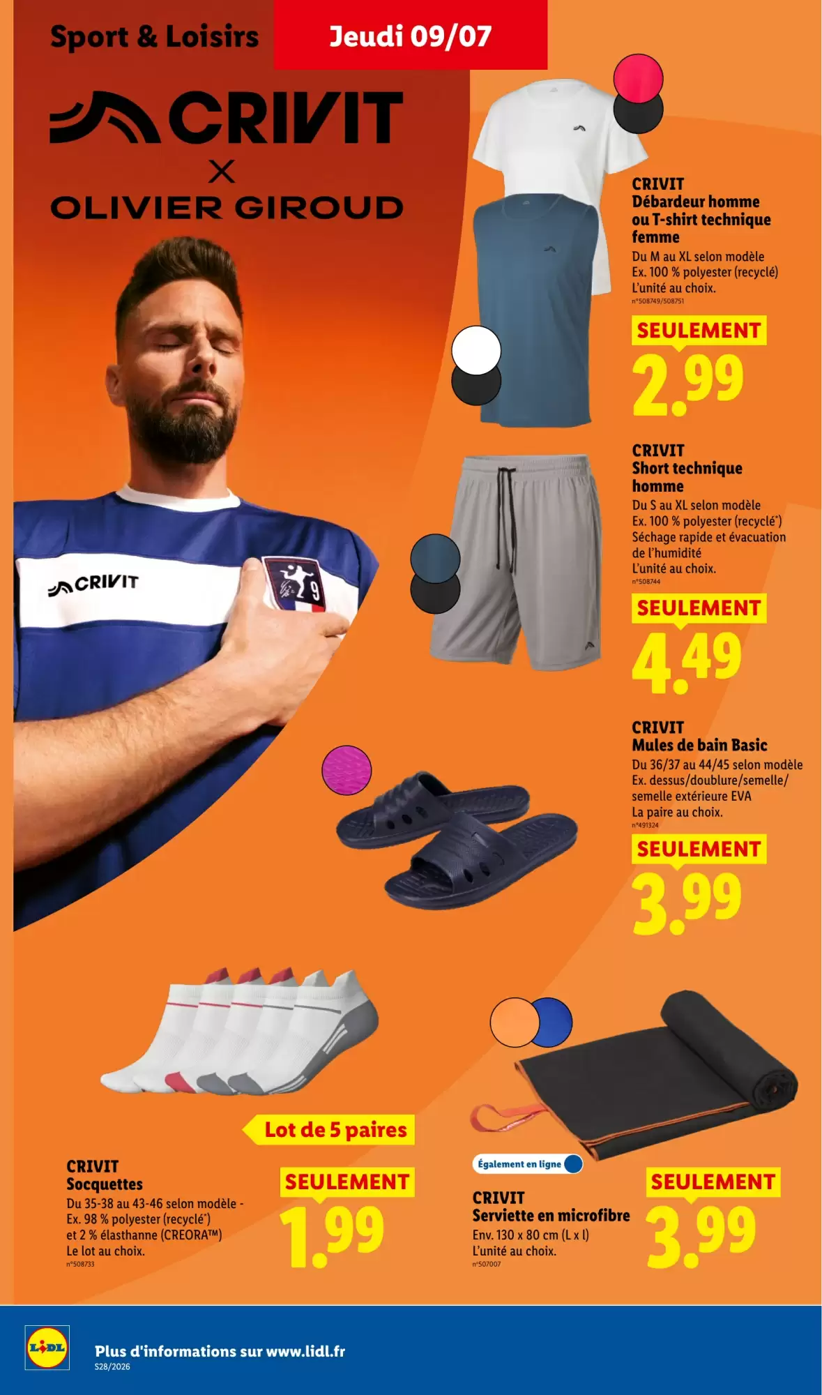 Catalogue Lidl 9 au 15 juillet 2026 - page 41
