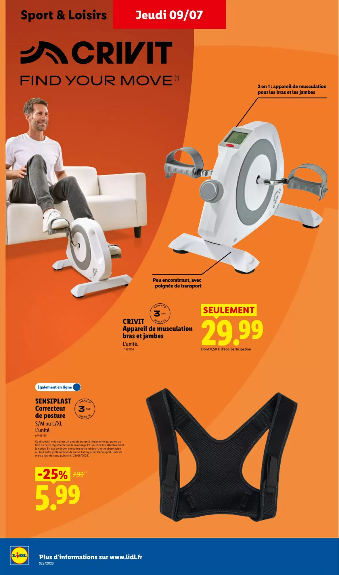 Catalogue Lidl 9 au 15 juillet 2026 - page 43