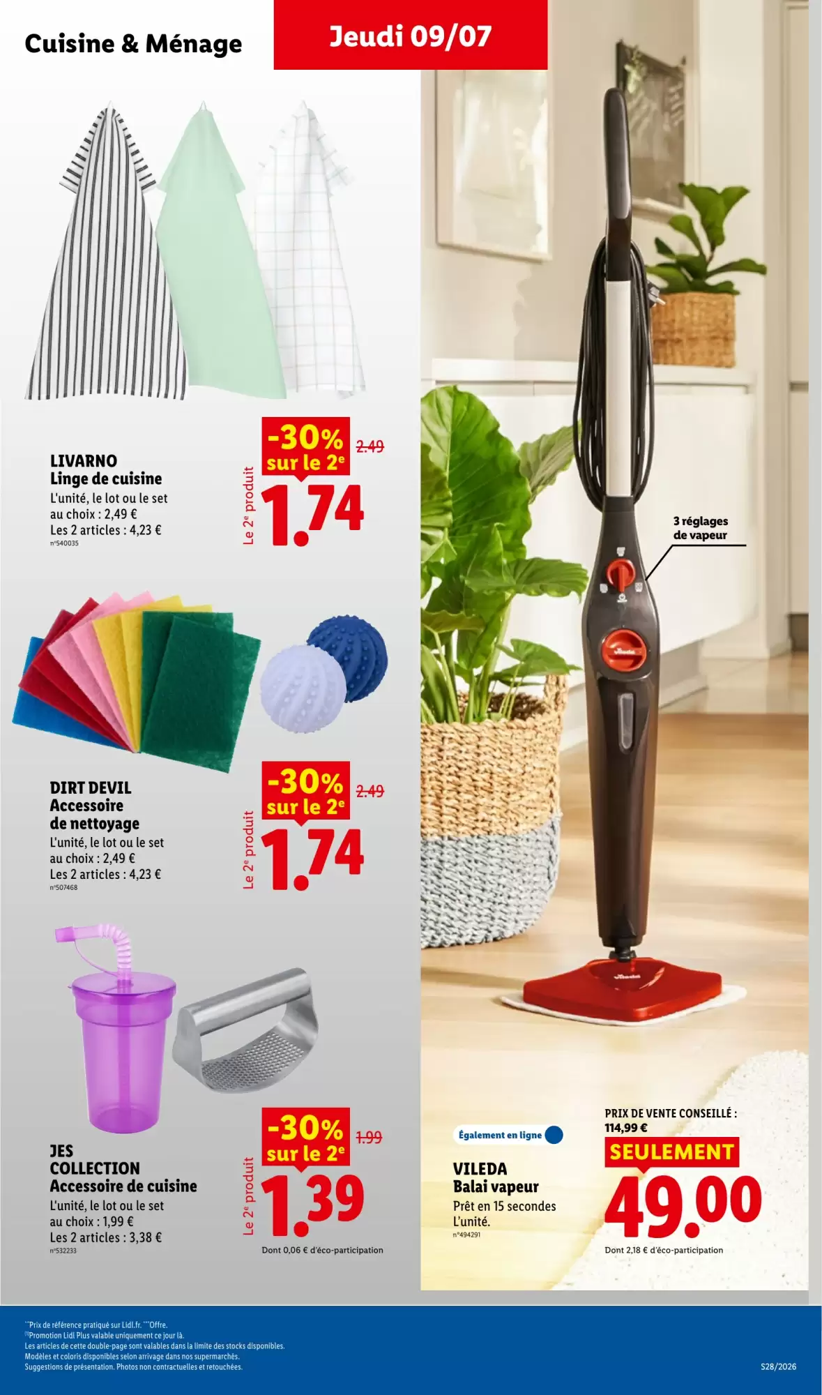 Catalogue Lidl 9 au 15 juillet 2026 - page 46