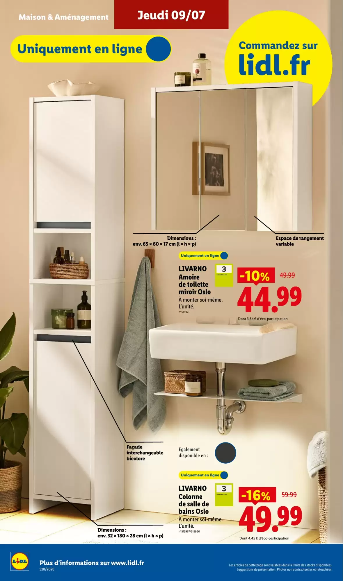Catalogue Lidl 9 au 15 juillet 2026 - page 47