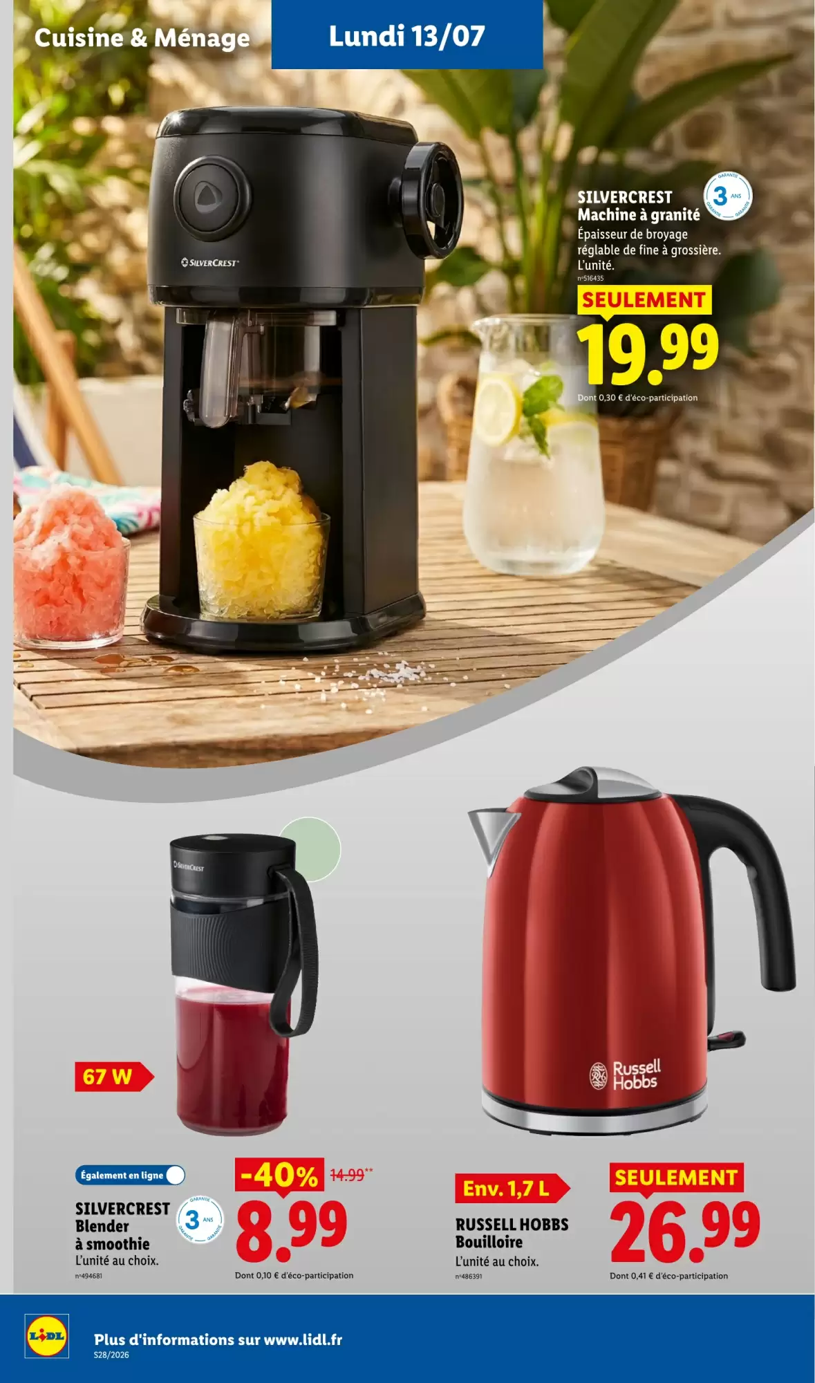 Catalogue Lidl 9 au 15 juillet 2026 - page 51