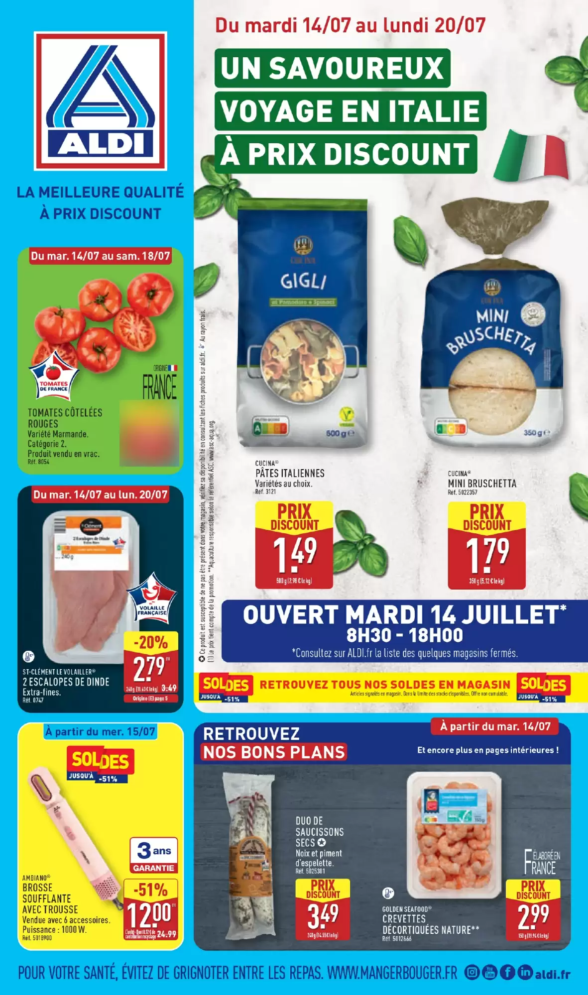 Catalogue Aldi 14 au 20 juillet 2026