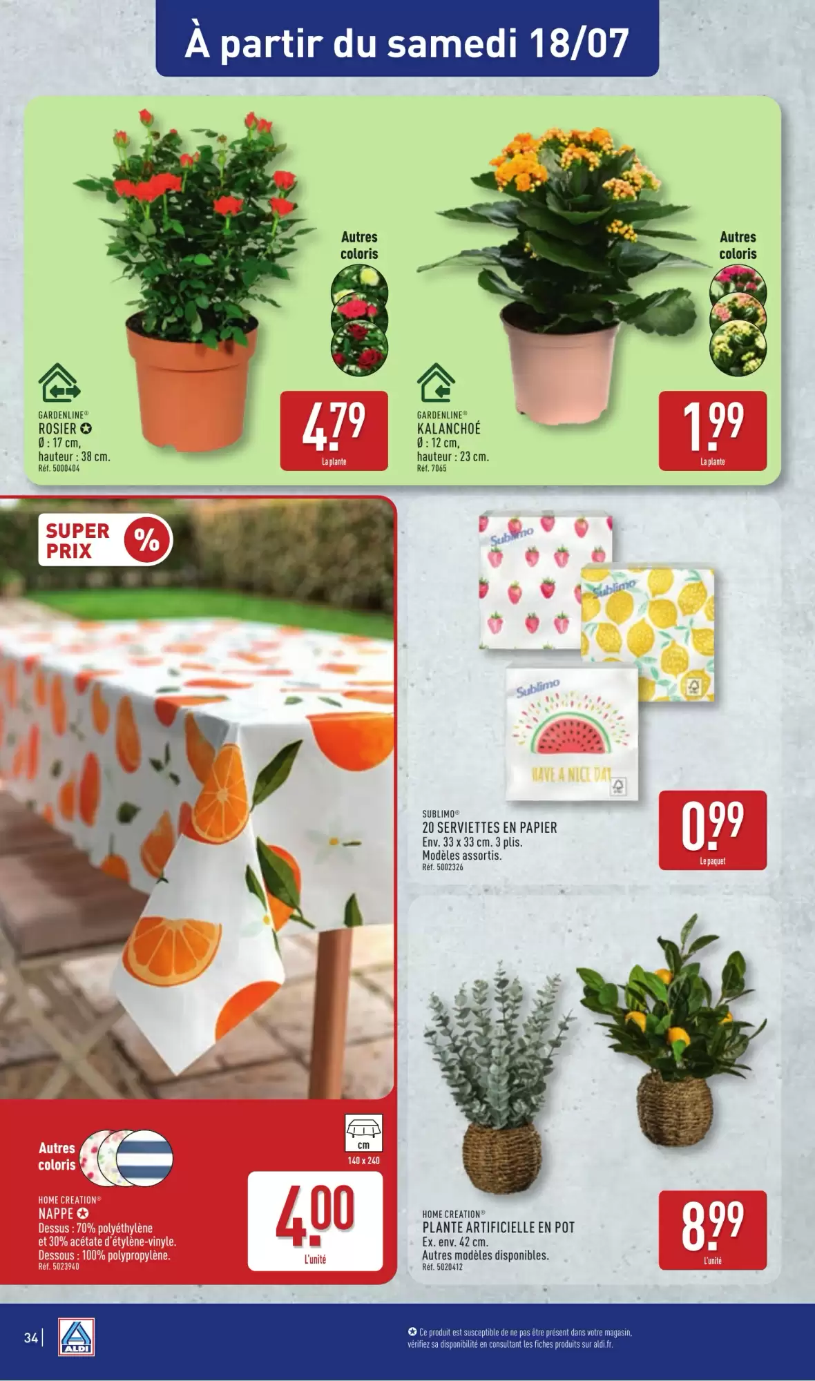 Catalogue Aldi 14 au 20 juillet 2026 - page 36