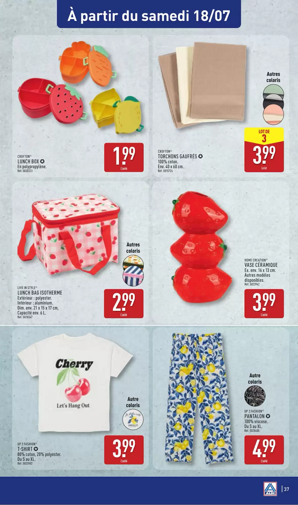 Catalogue Aldi 14 au 20 juillet 2026 - page 39