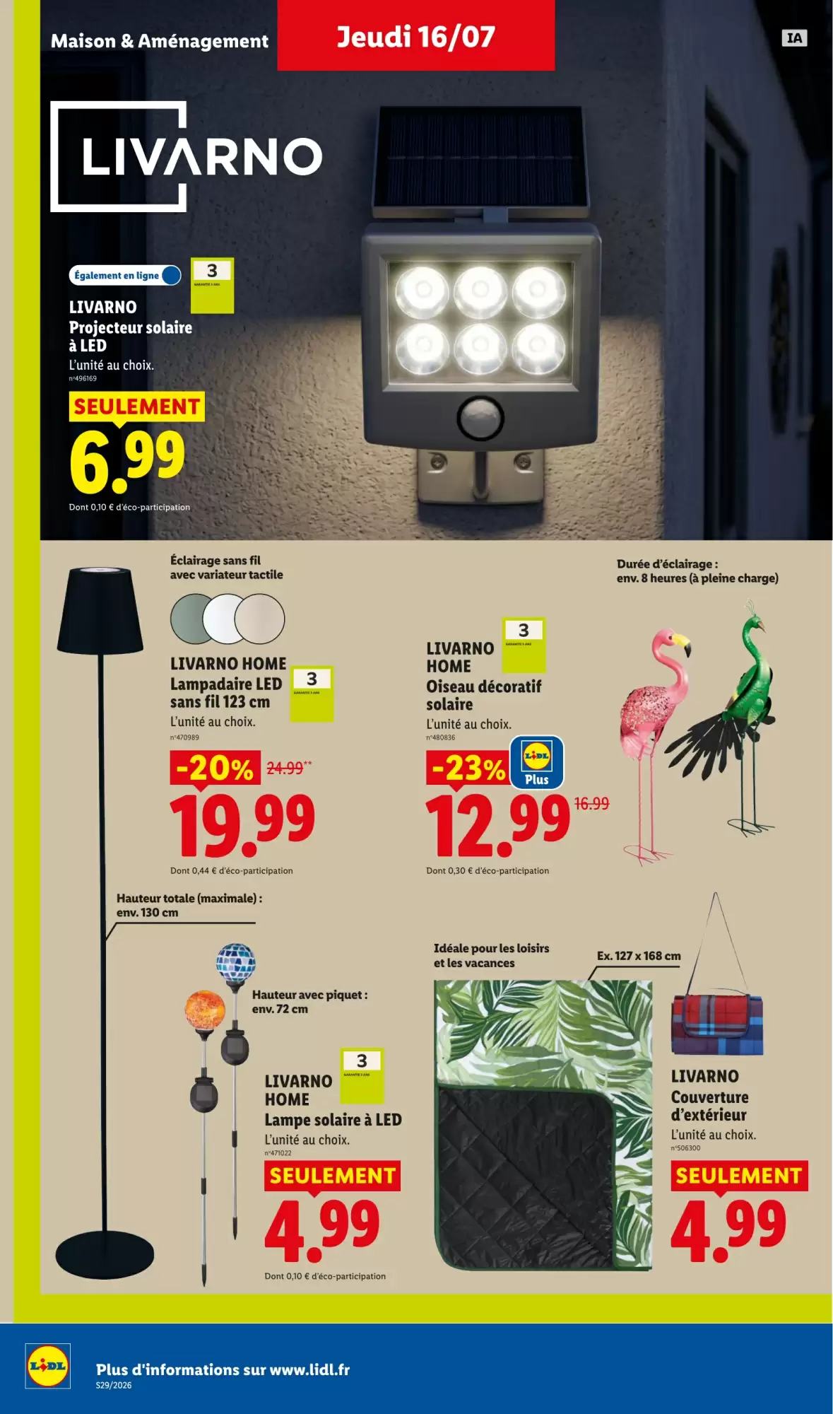 Catalogue Lidl 16 au 22 juillet 2026 - page 30