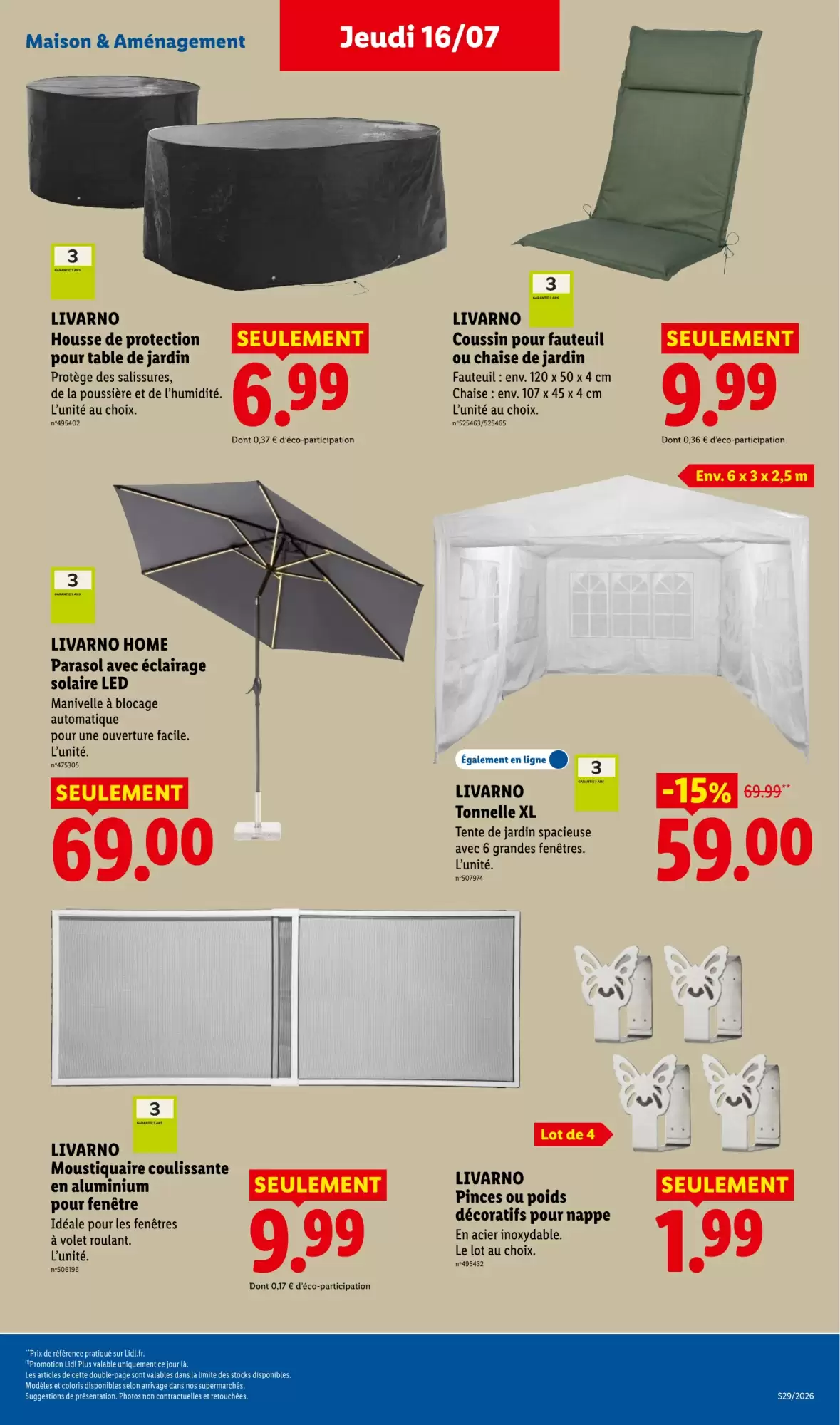 Catalogue Lidl 16 au 22 juillet 2026 - page 31