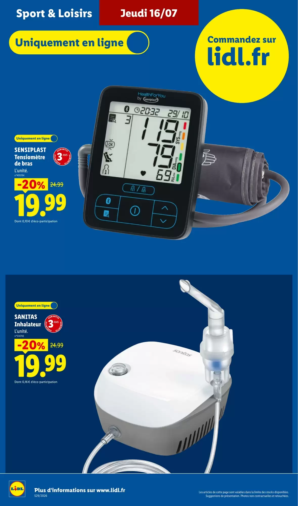 Catalogue Lidl 16 au 22 juillet 2026 - page 44