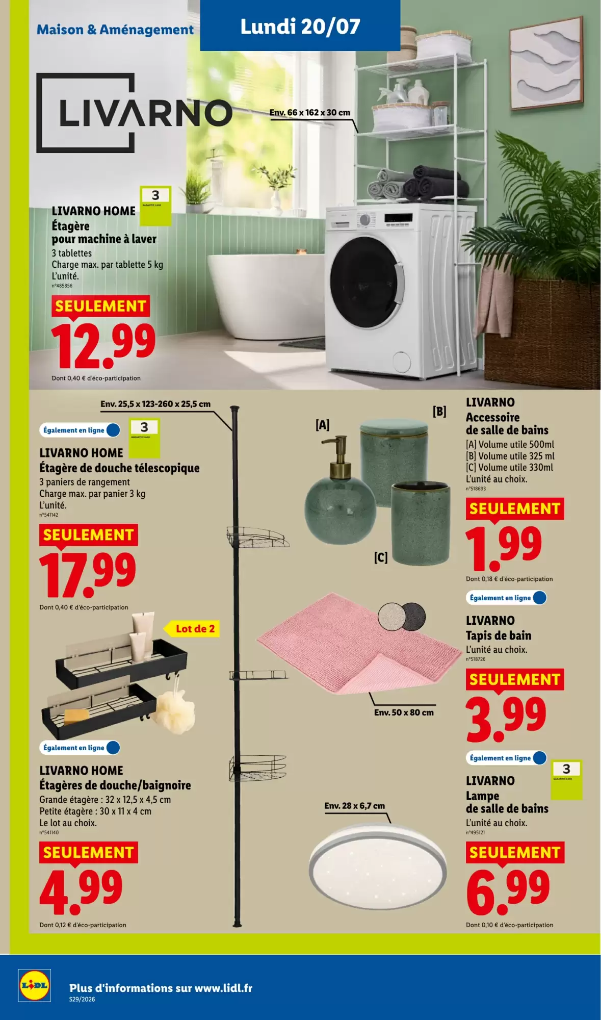 Catalogue Lidl 16 au 22 juillet 2026 - page 52