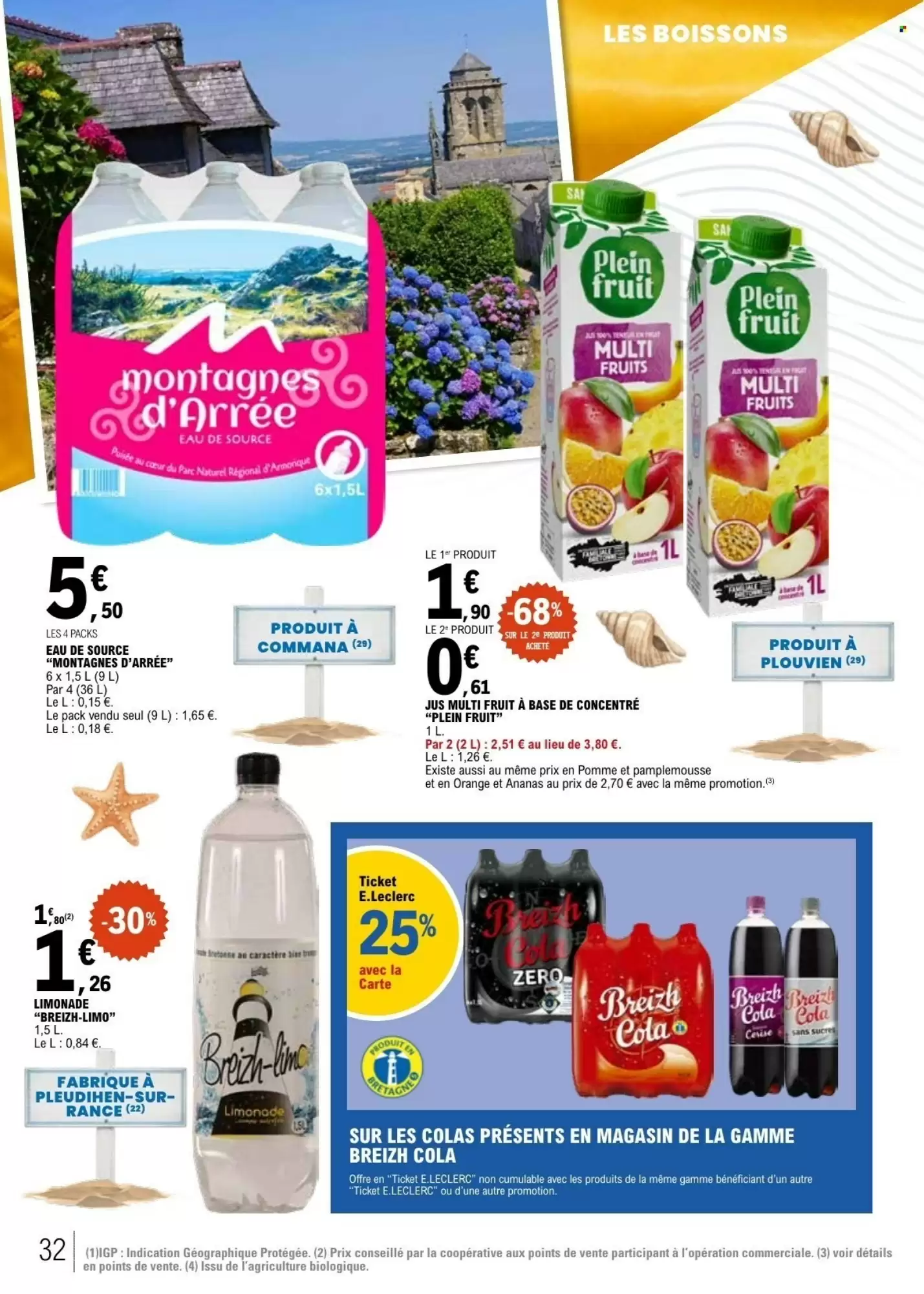 Catalogue E.Leclerc 13 au 25 juillet 2026 - page 32
