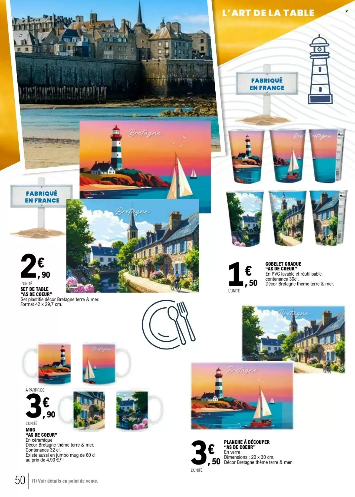 Catalogue E.Leclerc 13 au 25 juillet 2026 - page 50