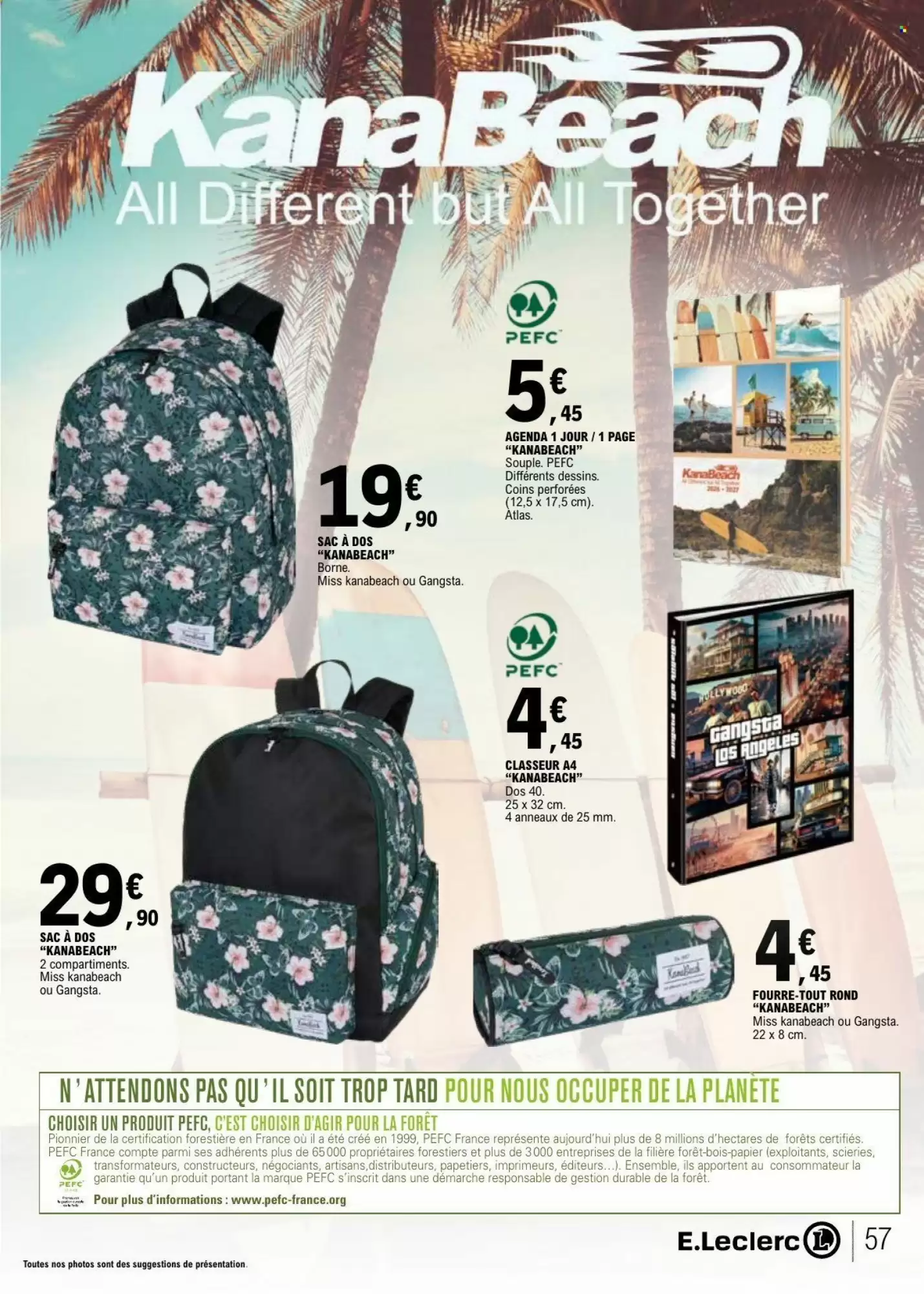 Catalogue E.Leclerc 13 au 25 juillet 2026 - page 57