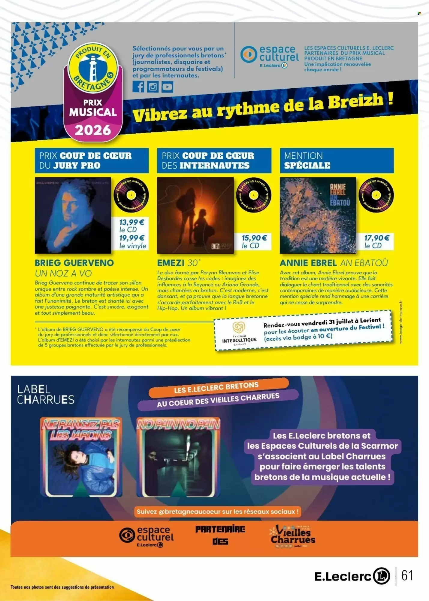 Catalogue E.Leclerc 13 au 25 juillet 2026 - page 61