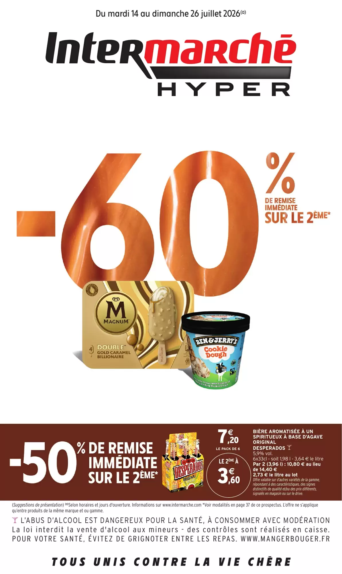 Catalogue Intermarché 14 au 26 juillet 2026 - couverture