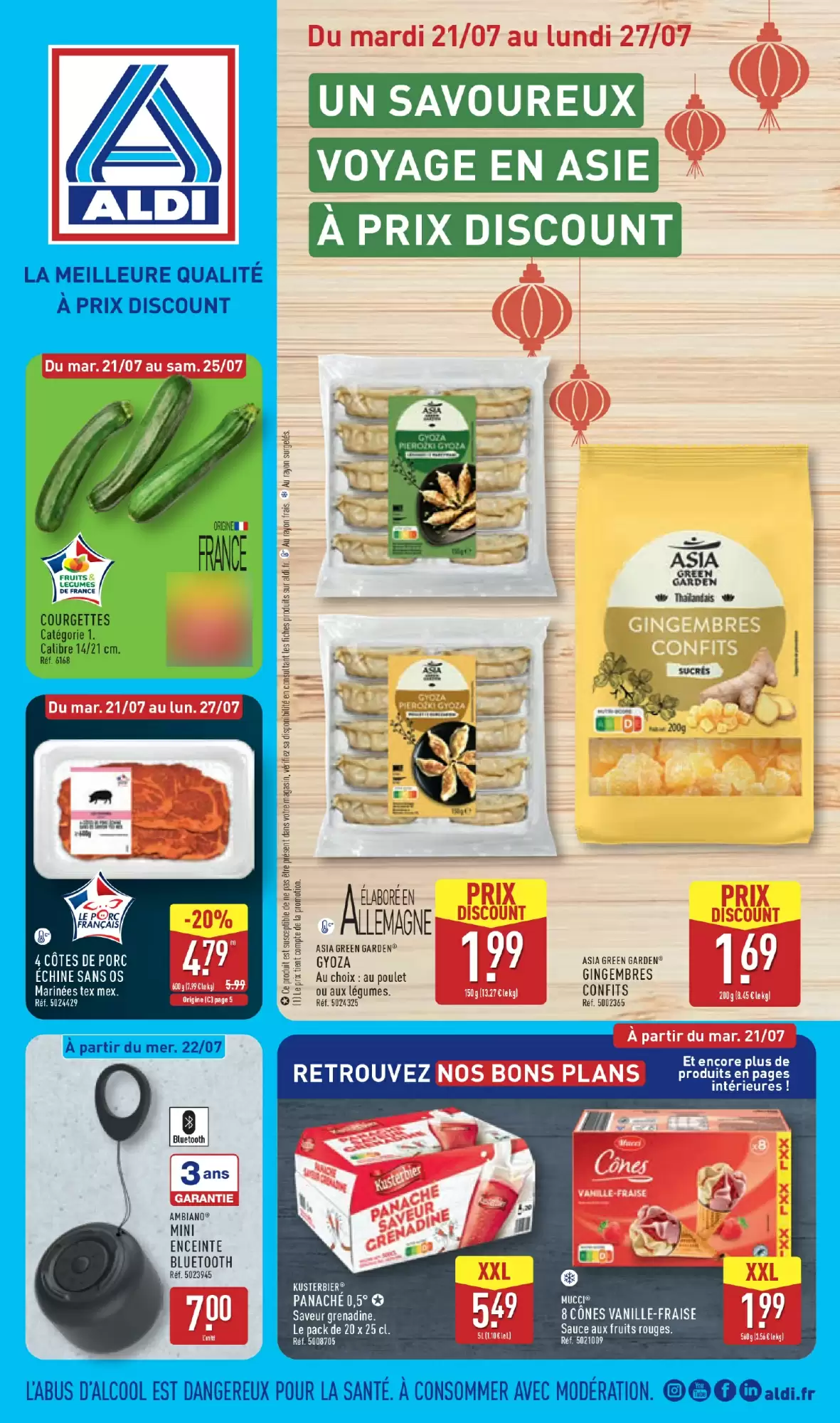 Catalogue Aldi 21 au 27 juillet 2026 - couverture