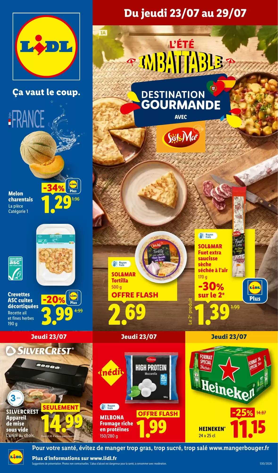 Catalogue Lidl 23 au 29 juillet 2026 - couverture