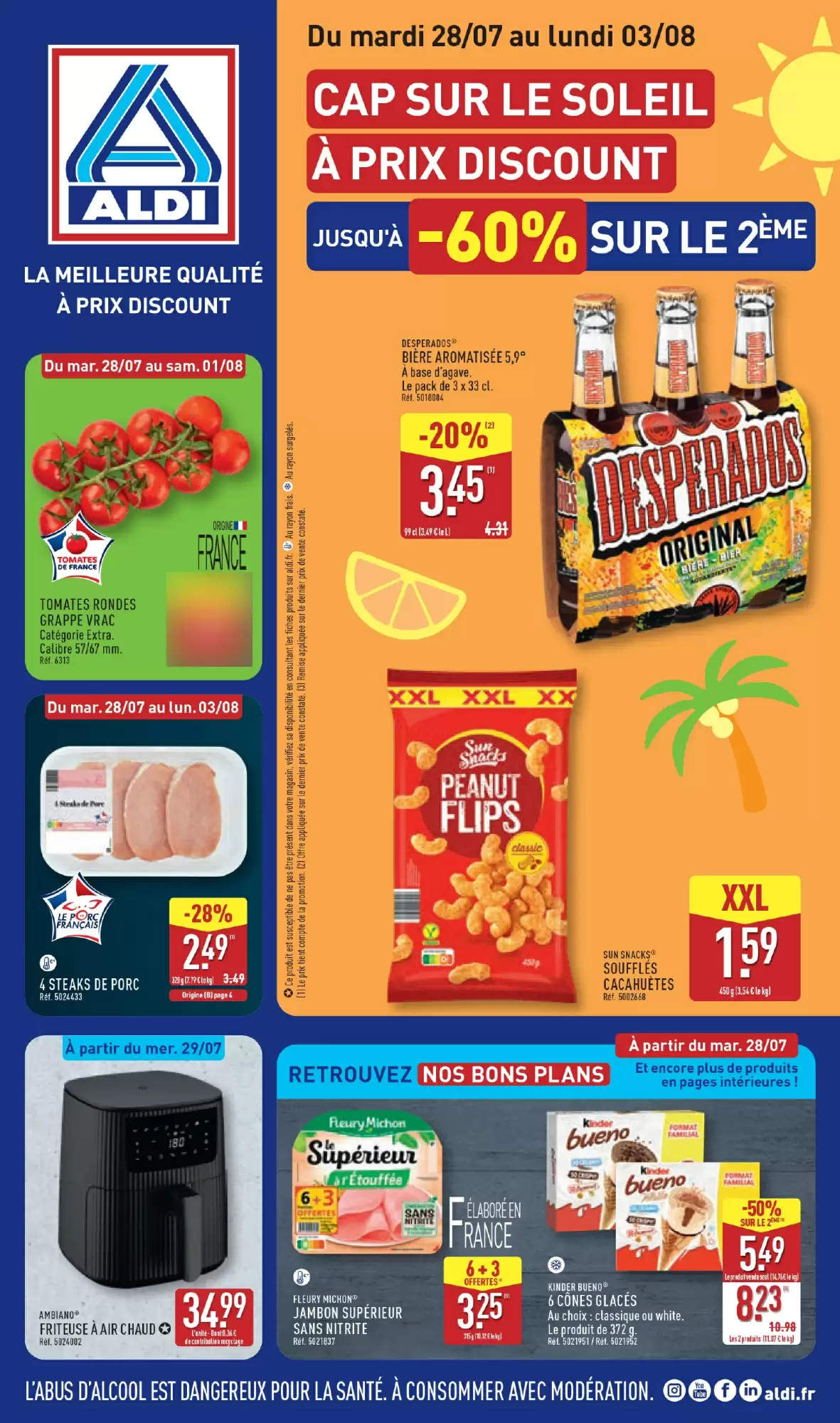 Catalogue Aldi 28 juillet au 3 août 2026 - couverture