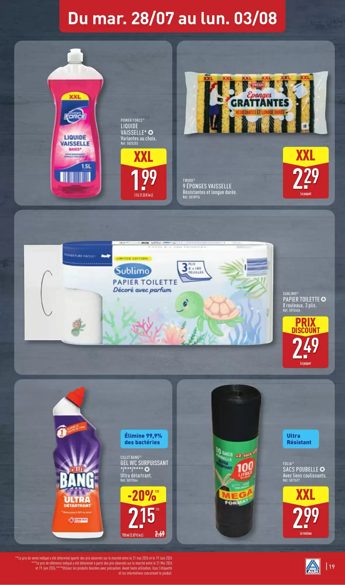 Catalogue Aldi 28 juillet au 3 août 2026 - page 23
