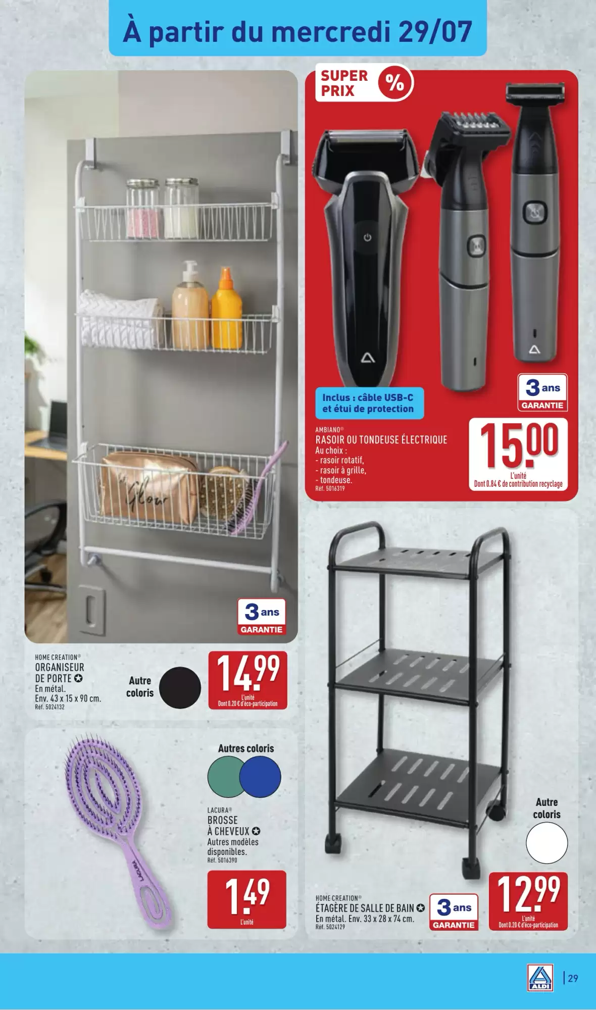 Catalogue Aldi 28 juillet au 3 août 2026 - page 33