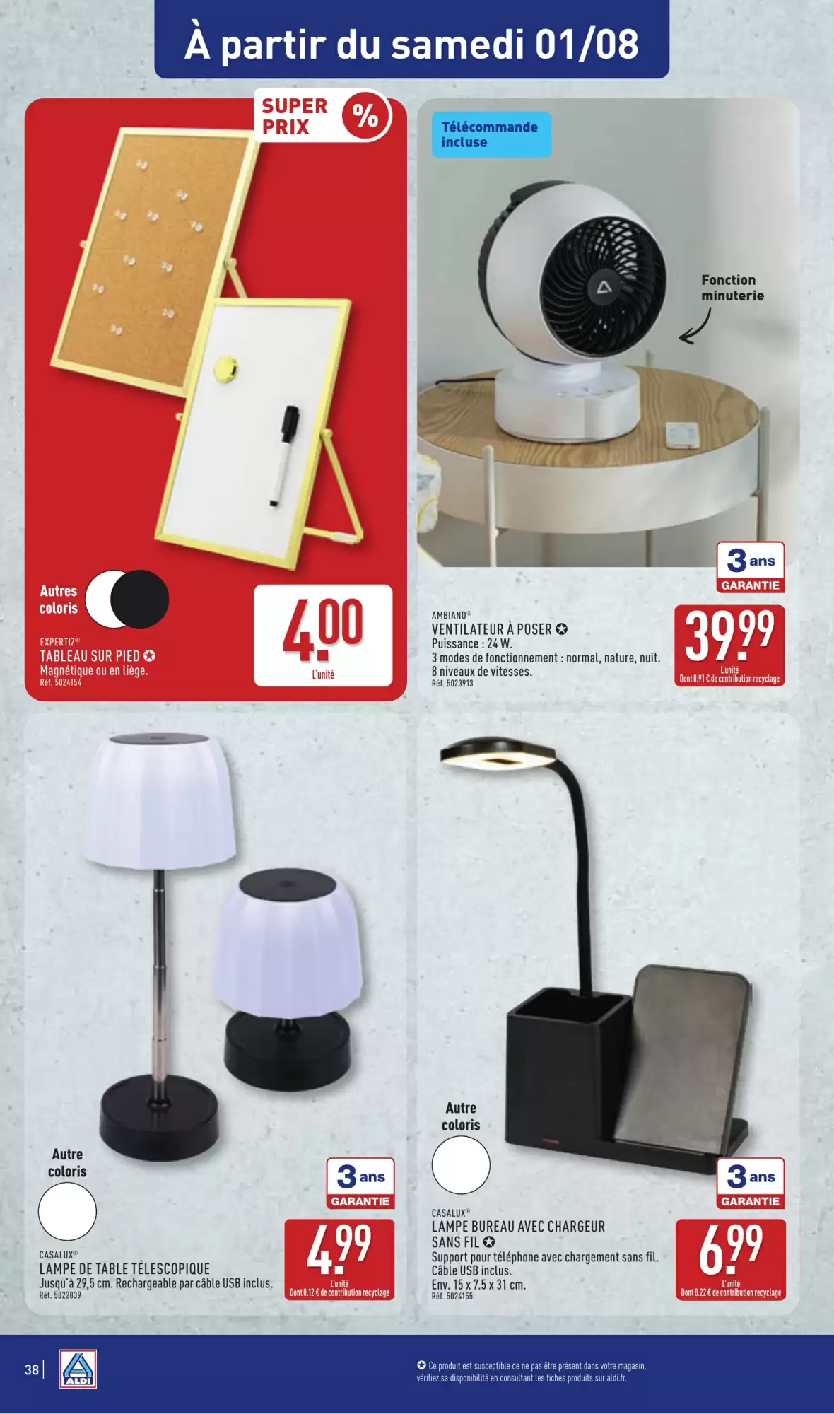 Catalogue Aldi 28 juillet au 3 août 2026 - page 42