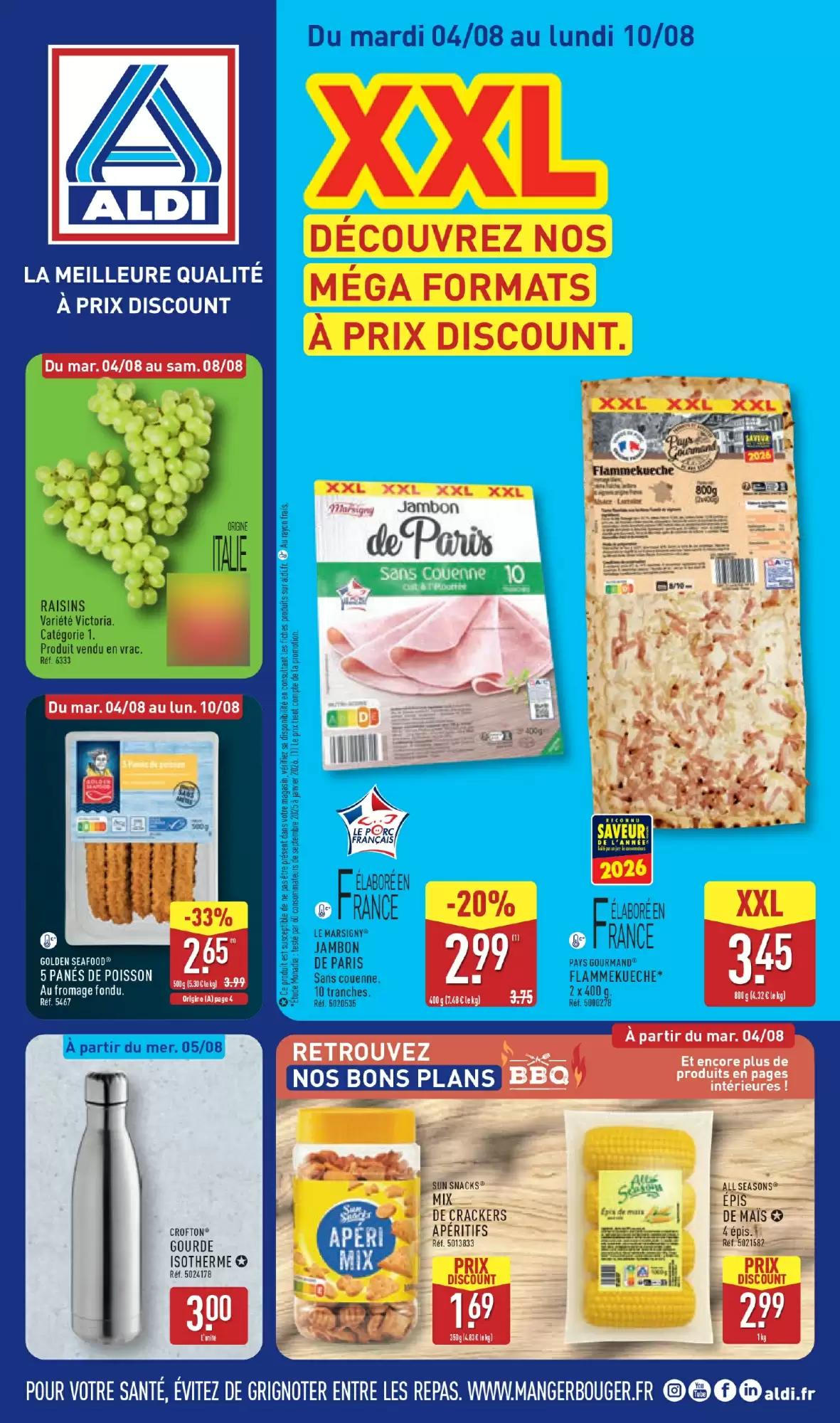 Catalogue Aldi 4 au 10 août 2026