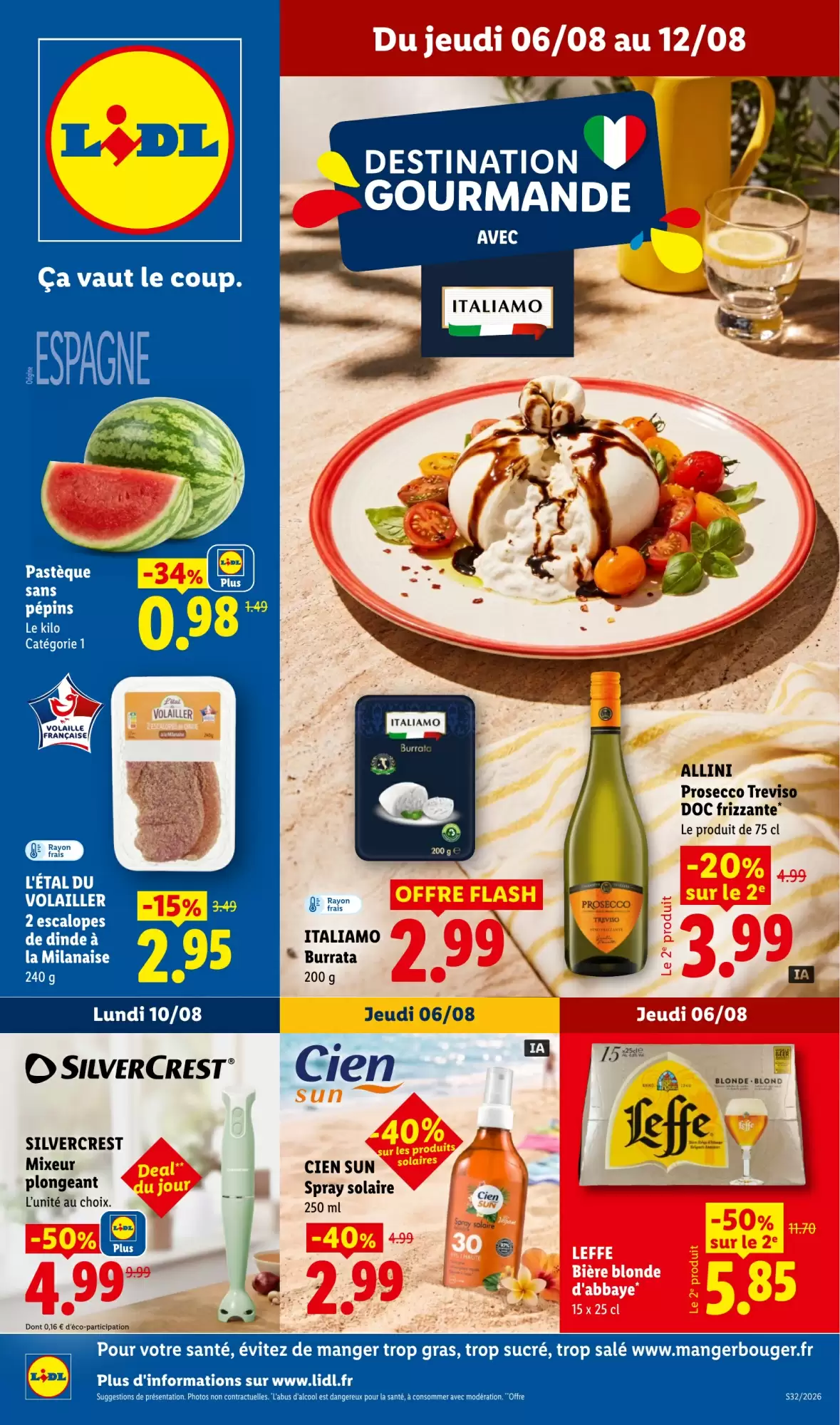 Catalogue Lidl 6 au 12 août 2026 - couverture