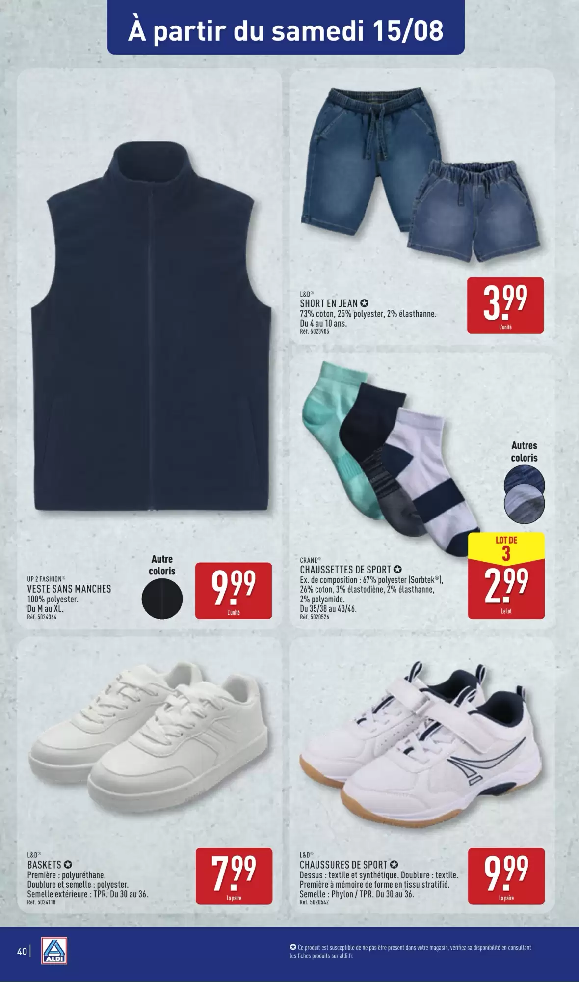 Catalogue Aldi 11 au 17 août 2026 - page 42