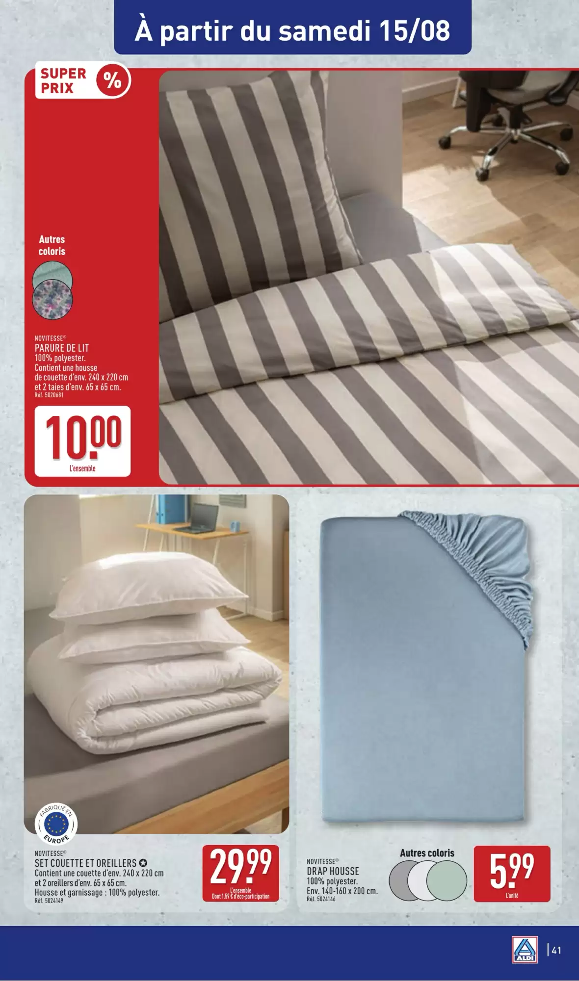 Catalogue Aldi 11 au 17 août 2026 - page 43