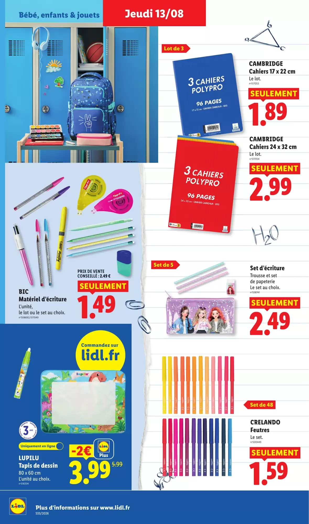 Catalogue Lidl 13 au 19 août 2026 - page 38
