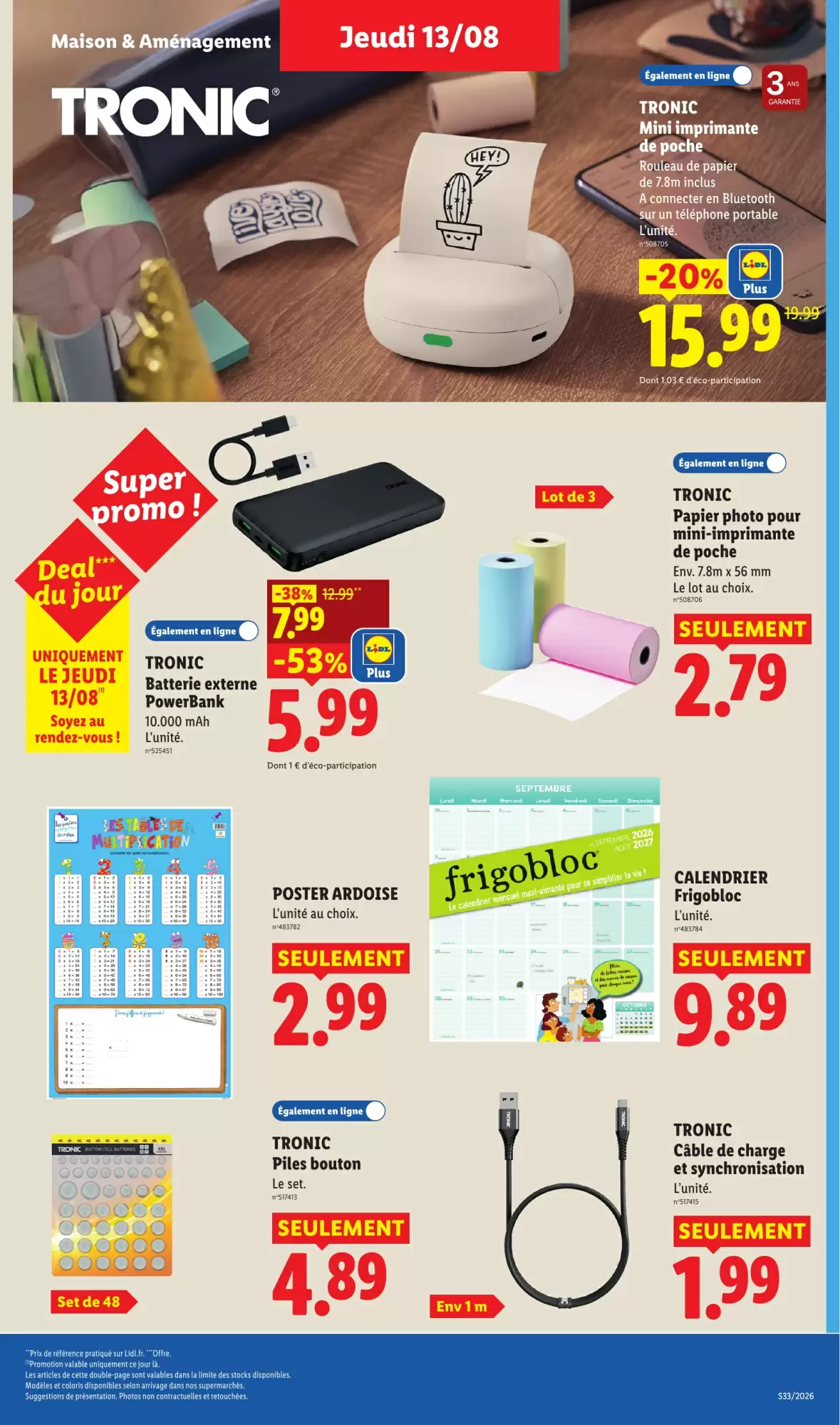 Catalogue Lidl 13 au 19 août 2026 - page 43