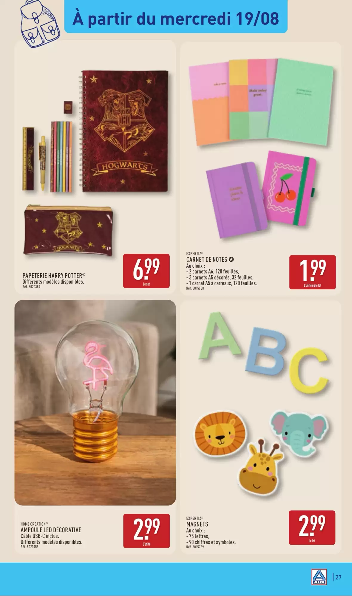 Catalogue Aldi 18 au 24 août 2026 - page 29