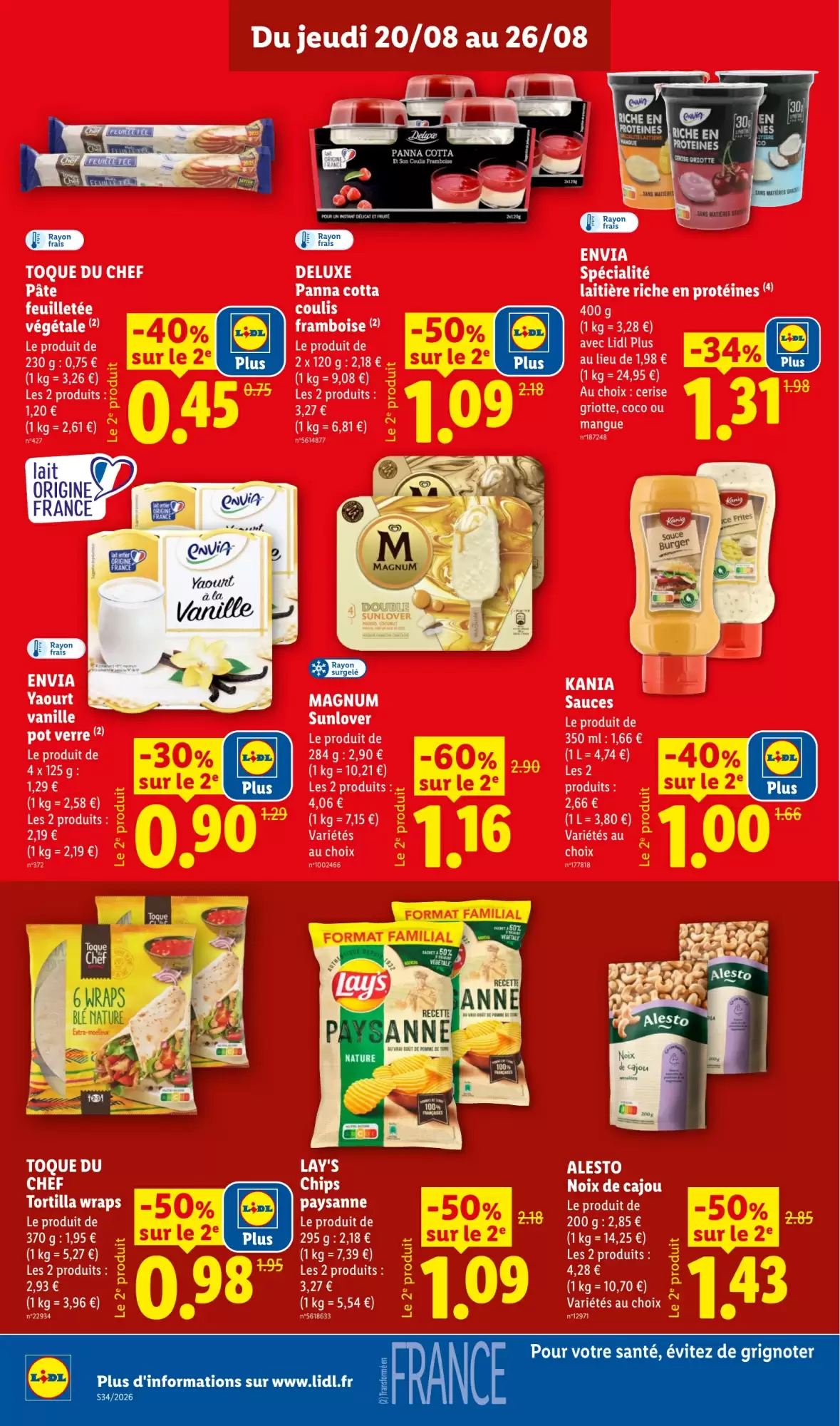 Catalogue Lidl 20 au 26 août 2026 - page 14